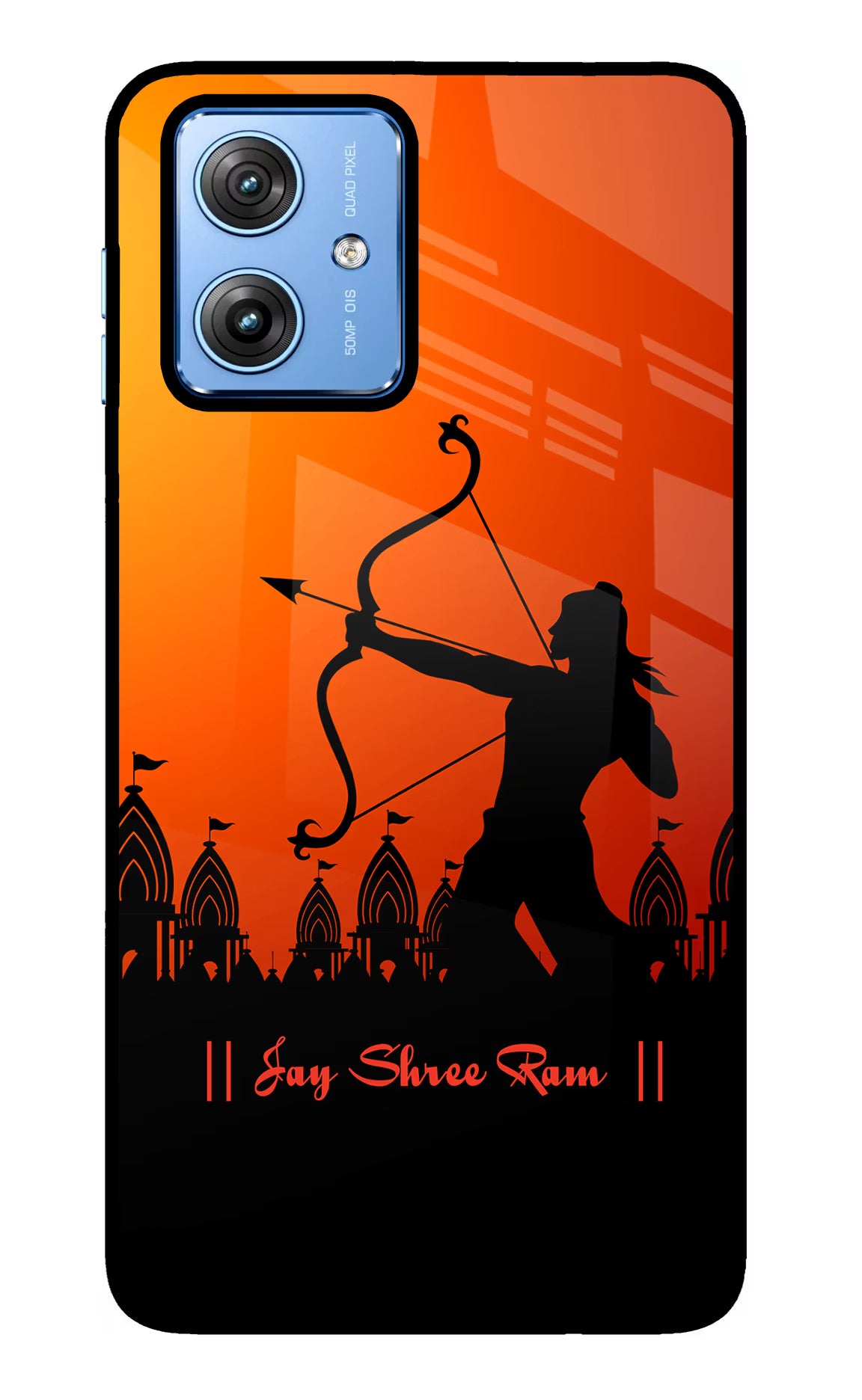 Lord Ram - 4 Moto G64 5G Glass Case - Lord Ram - 4 Moto G64 5G Glass Case Lord Ram - 4 Moto G64 5G Glass Case