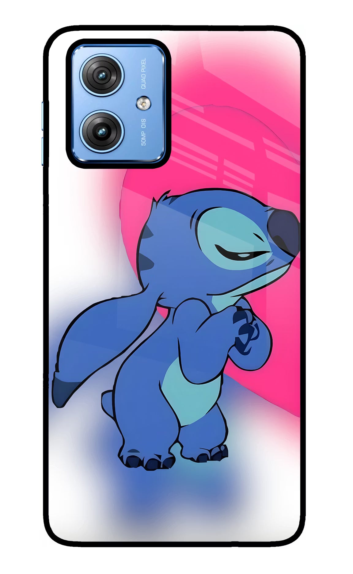 Stitch Hug Moto G64 5G Glass Case - Stitch Hug Moto G64 5G Glass Case Stitch Hug Moto G64 5G Glass Case