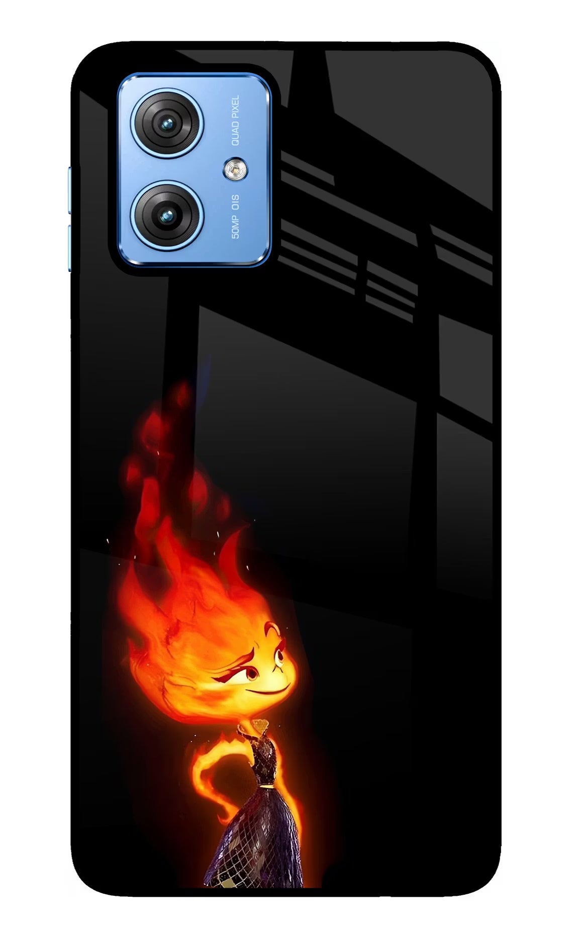 Ember Flame Moto G64 5G Glass Case - Ember Flame Moto G64 5G Glass Case Ember Flame Moto G64 5G Glass Case