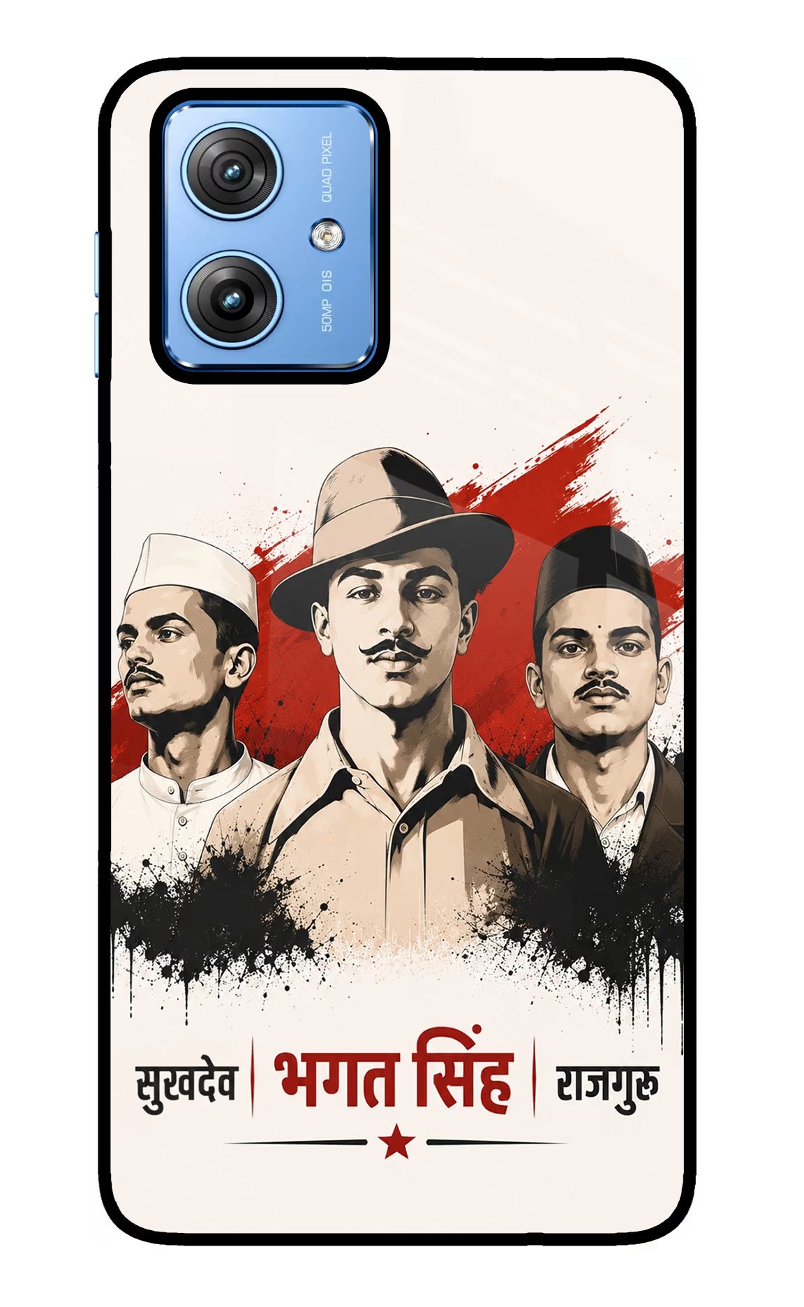 Sardar Patel Iron Will Moto G64 5G Glass Case - Sardar Patel Iron Will Moto G64 5G Glass Case Sardar Patel Iron Will Moto G64 5G Glass Case