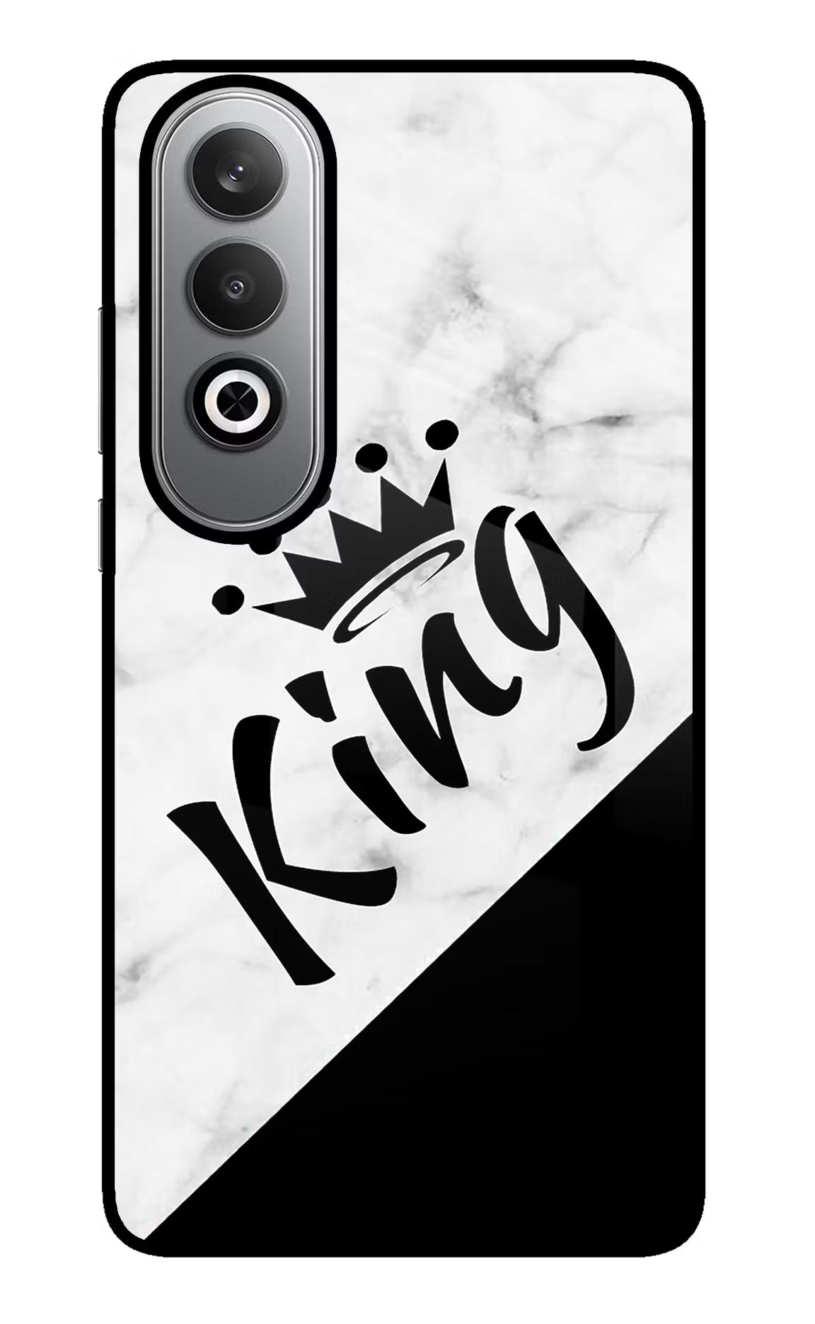 King Oneplus Nord CE4 Glass Case - King Oneplus Nord CE4 Glass Case King Oneplus Nord CE4 Glass Case