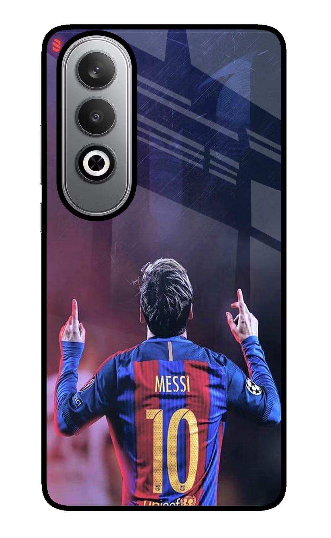 Messi Oneplus Nord CE4 Glass Case - Messi Oneplus Nord CE4 Glass Case Messi Oneplus Nord CE4 Glass Case