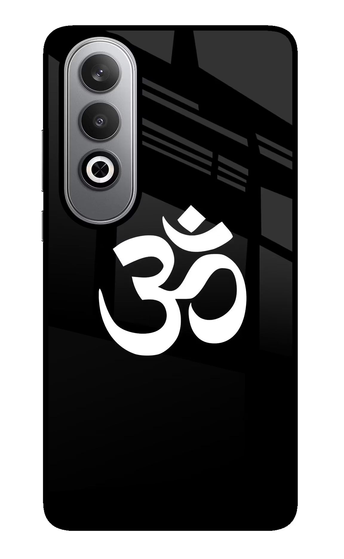 Om Oneplus Nord CE4 Glass Case Back Cover by Casekaro