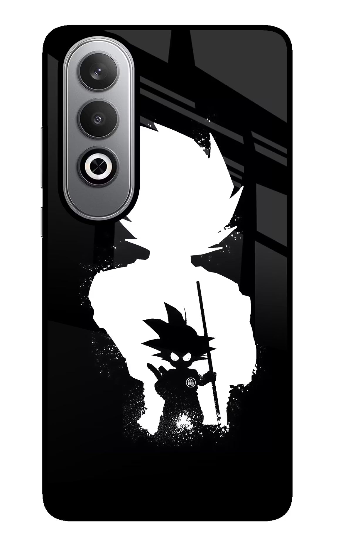 Goku Shadow Oneplus Nord CE4 Glass Case Back Cover by Casekaro