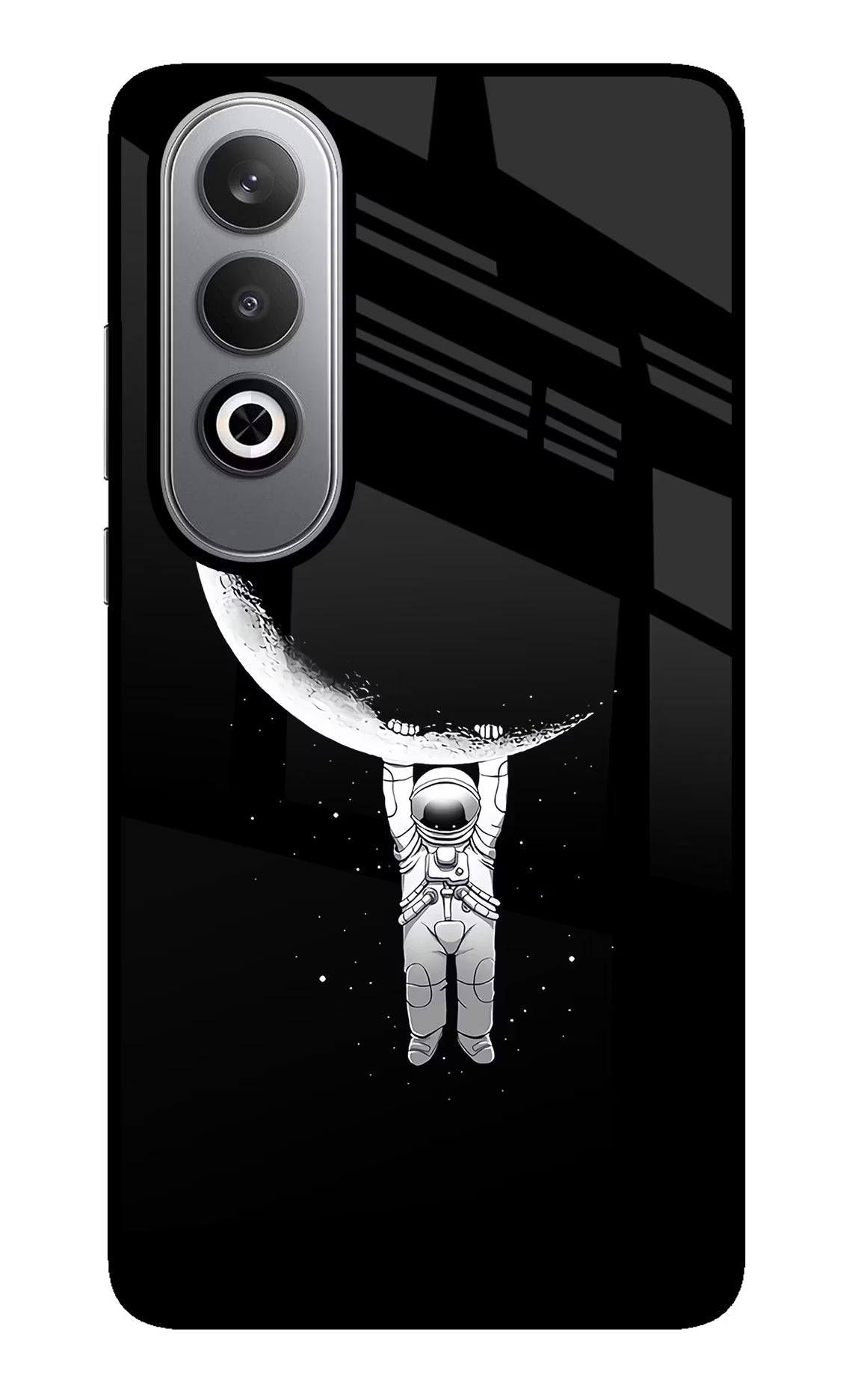 Moon Space Oneplus Nord CE4 Glass Case - Moon Space Oneplus Nord CE4 Glass Case Moon Space Oneplus Nord CE4 Glass Case
