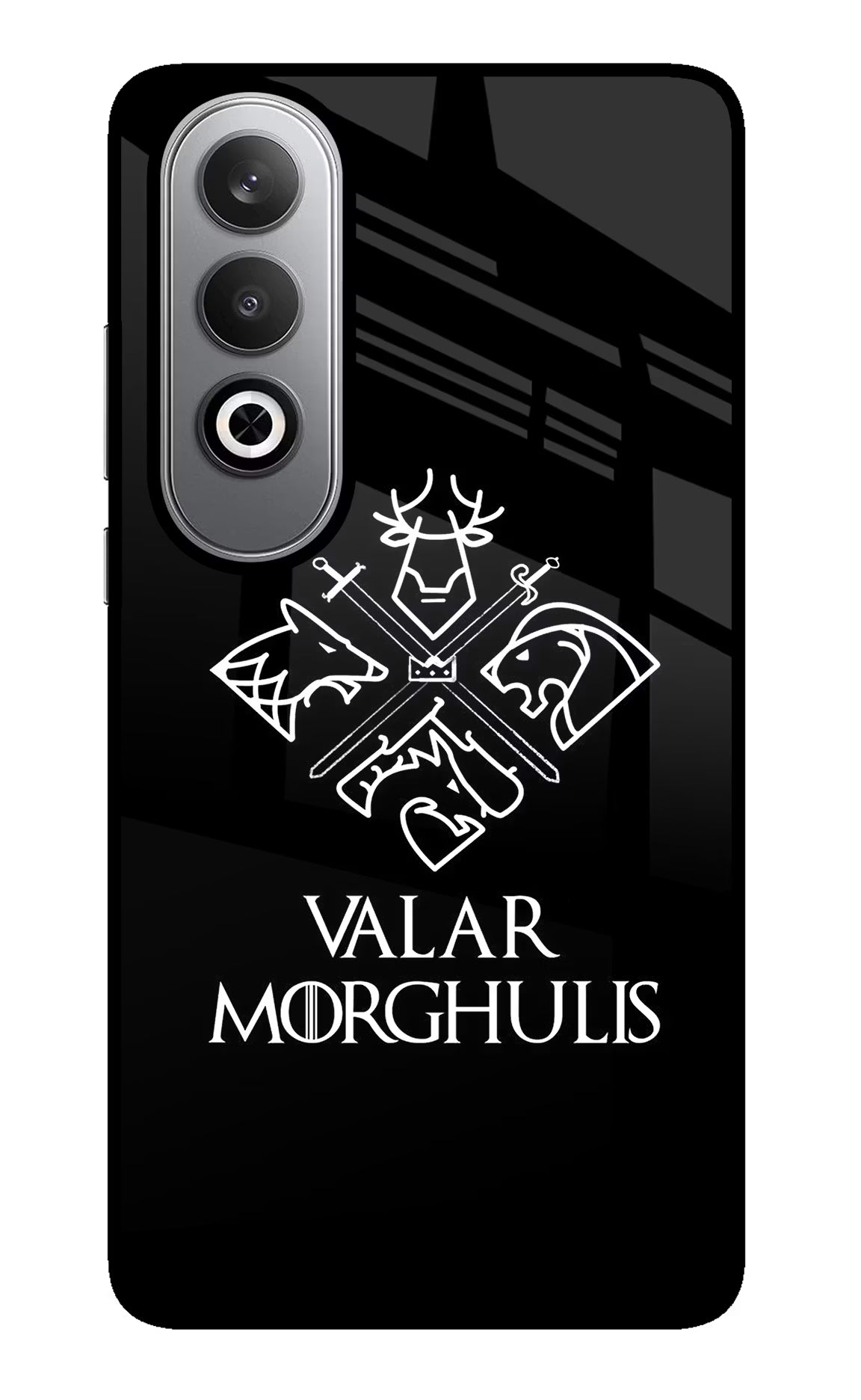 Valar Morghulis | Game Of Thrones Oneplus Nord CE4 Glass Case Back Cover by Casekaro