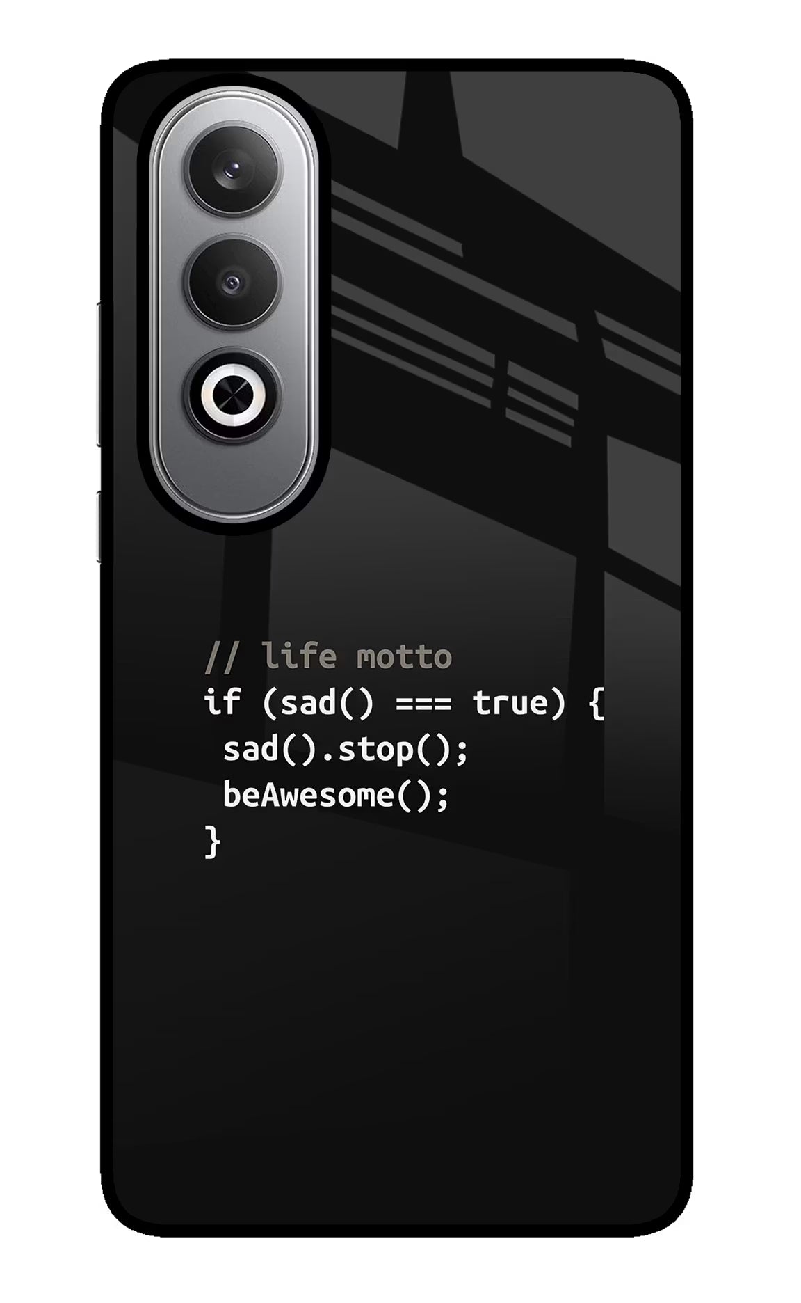 Life Motto Code Oneplus Nord CE4 Glass Case - Life Motto Code Oneplus Nord CE4 Glass Case Life Motto Code Oneplus Nord CE4 Glass Case