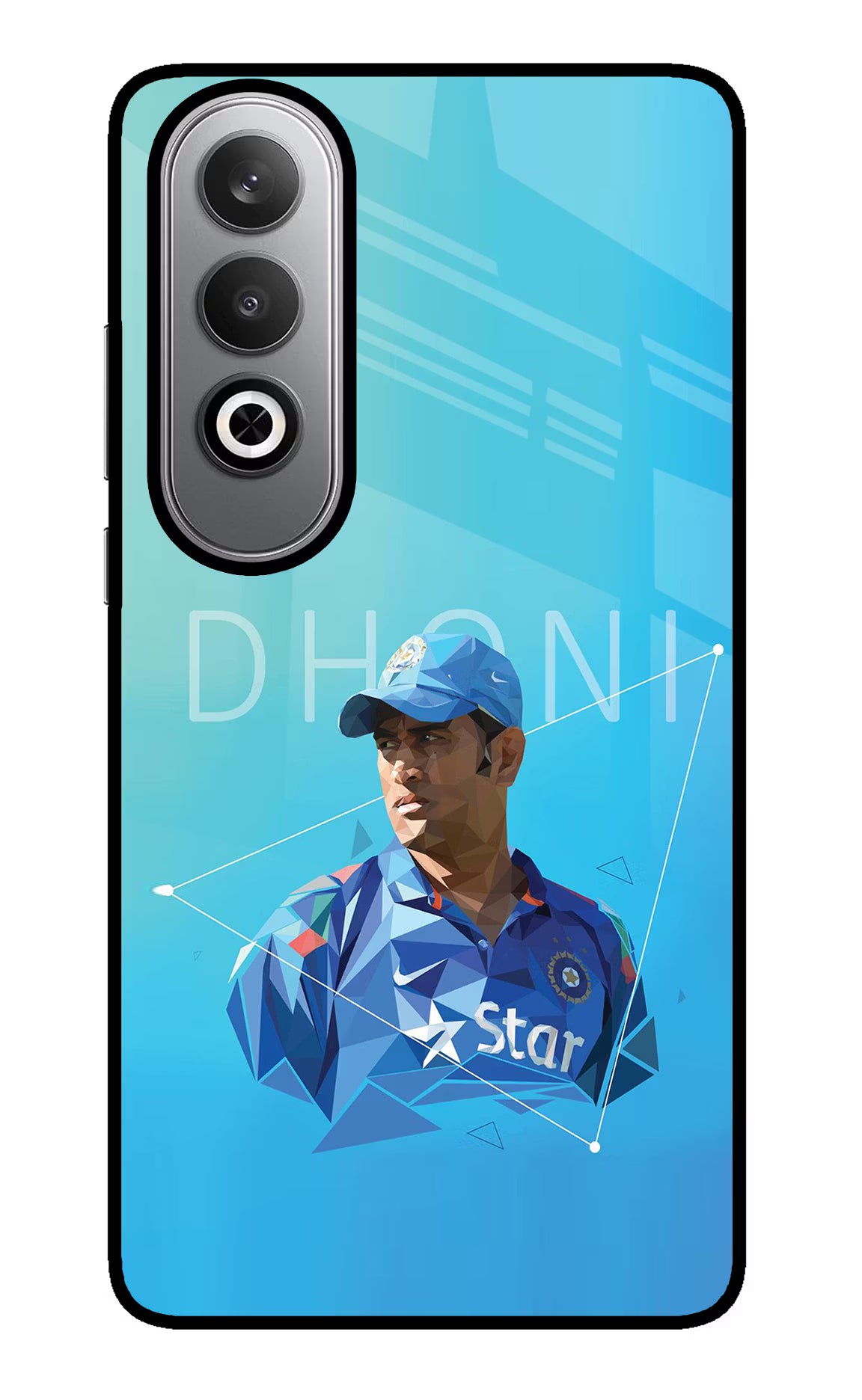 Dhoni Artwork Oneplus Nord CE4 Glass Case - Dhoni Artwork Oneplus Nord CE4 Glass Case Dhoni Artwork Oneplus Nord CE4 Glass Case
