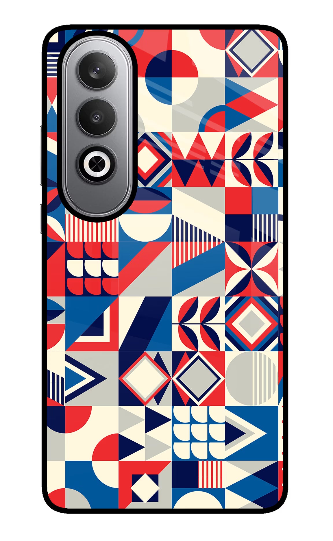 Colorful Pattern Oneplus Nord CE4 Glass Case - Colorful Pattern Oneplus Nord CE4 Glass Case Colorful Pattern Oneplus Nord CE4 Glass Case