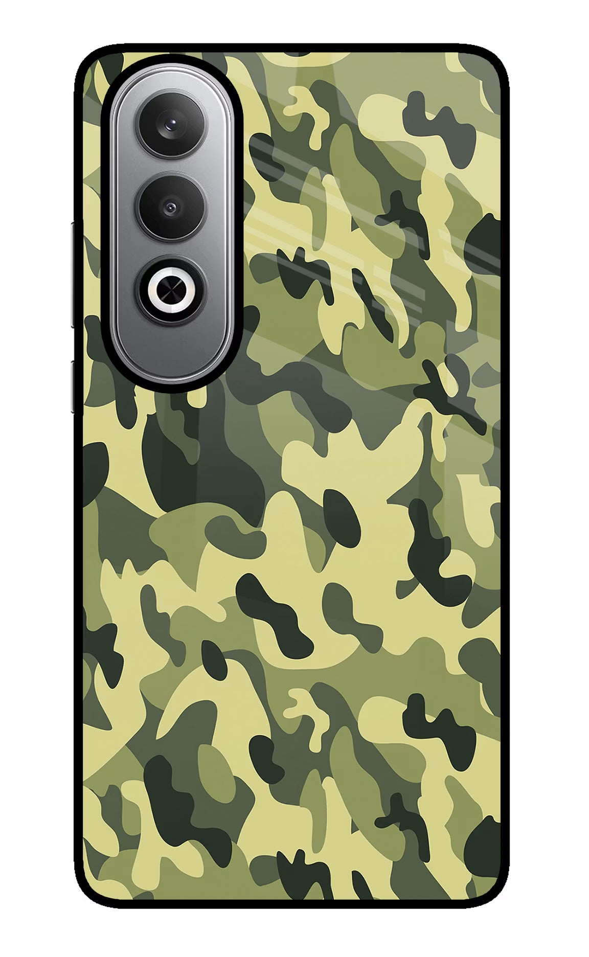 Camouflage Oneplus Nord CE4 Glass Case - Camouflage Oneplus Nord CE4 Glass Case Camouflage Oneplus Nord CE4 Glass Case