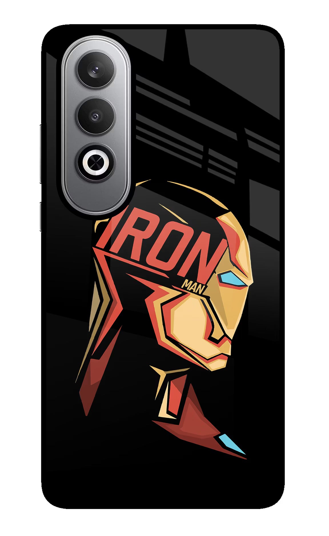 IronMan Oneplus Nord CE4 Glass Case - IronMan Oneplus Nord CE4 Glass Case IronMan Oneplus Nord CE4 Glass Case