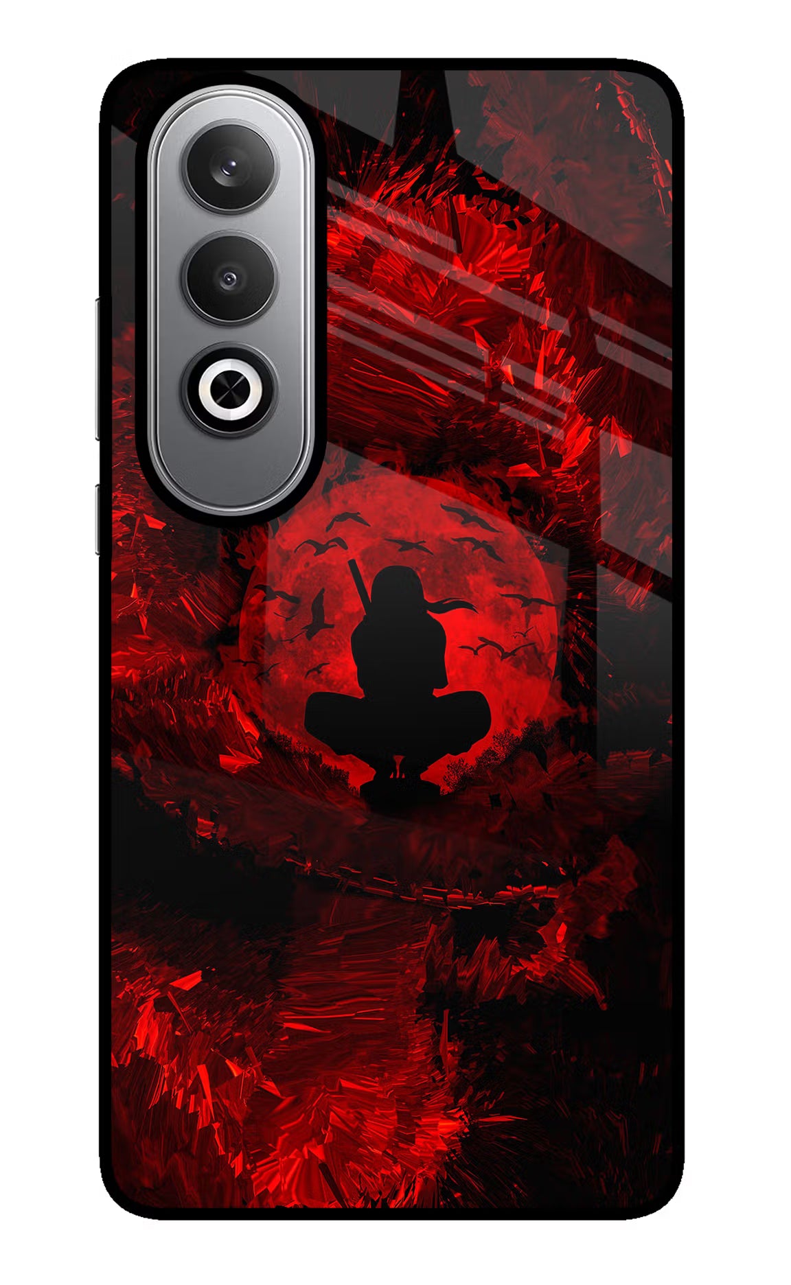 Itachi Uchiha Oneplus Nord CE4 Glass Case - Itachi Uchiha Oneplus Nord CE4 Glass Case Itachi Uchiha Oneplus Nord CE4 Glass Case