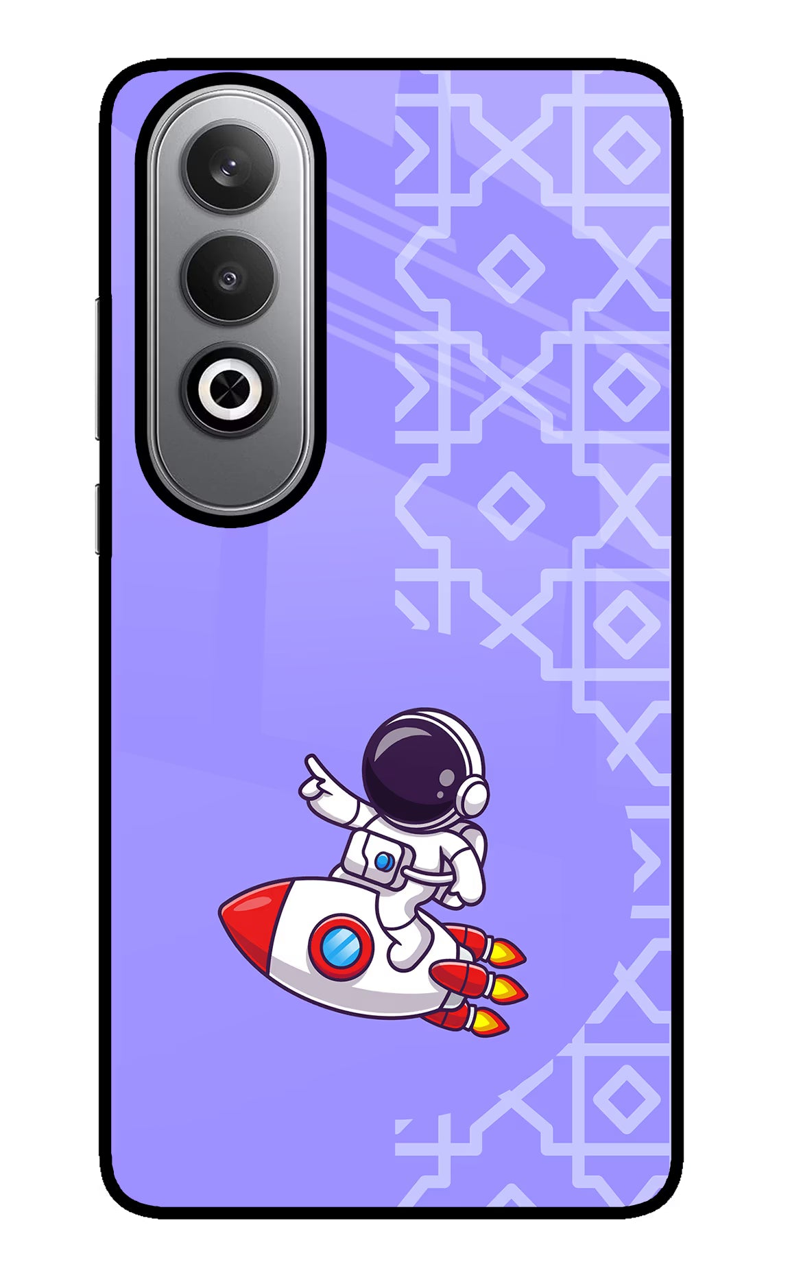 Cute Astronaut Oneplus Nord CE4 Glass Case - Cute Astronaut Oneplus Nord CE4 Glass Case Cute Astronaut Oneplus Nord CE4 Glass Case