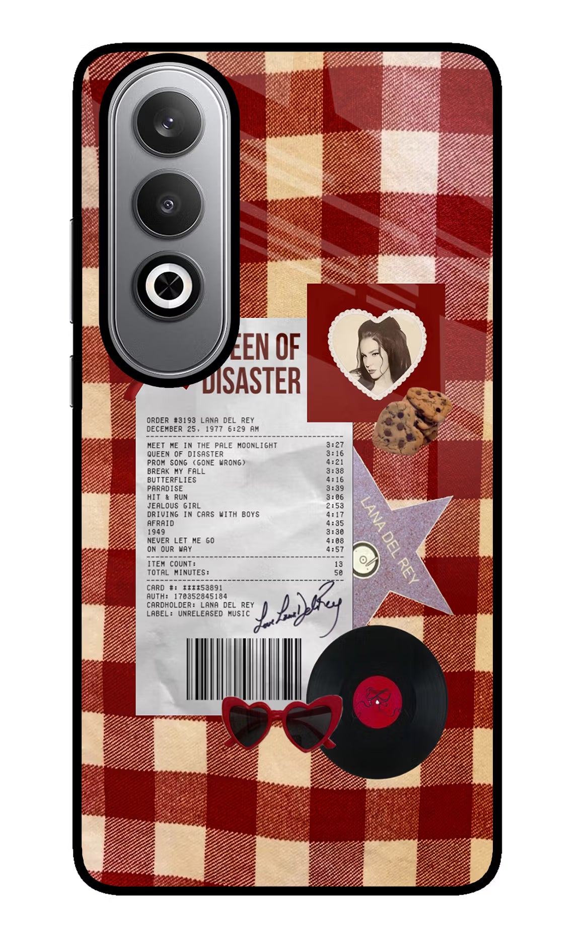Queen of Disaster Oneplus Nord CE4 Glass Case - Queen of Disaster Oneplus Nord CE4 Glass Case Queen of Disaster Oneplus Nord CE4 Glass Case
