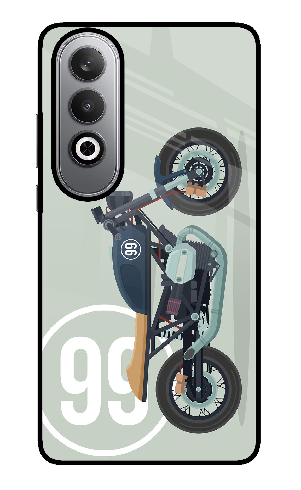 Classic Cafe Racer 99 Oneplus Nord CE4 Glass Case - Classic Cafe Racer 99 Oneplus Nord CE4 Glass Case Classic Cafe Racer 99 Oneplus Nord CE4 Glass Case