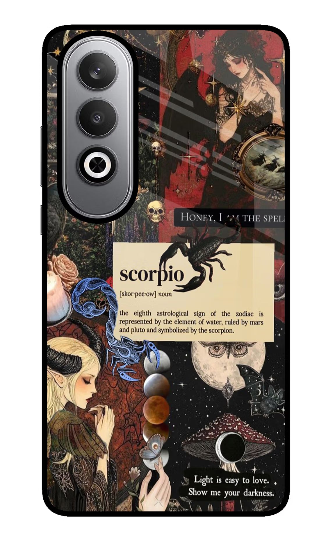Scorpio Zodiac Oneplus Nord CE4 Glass Case - Scorpio Zodiac Oneplus Nord CE4 Glass Case Scorpio Zodiac Oneplus Nord CE4 Glass Case