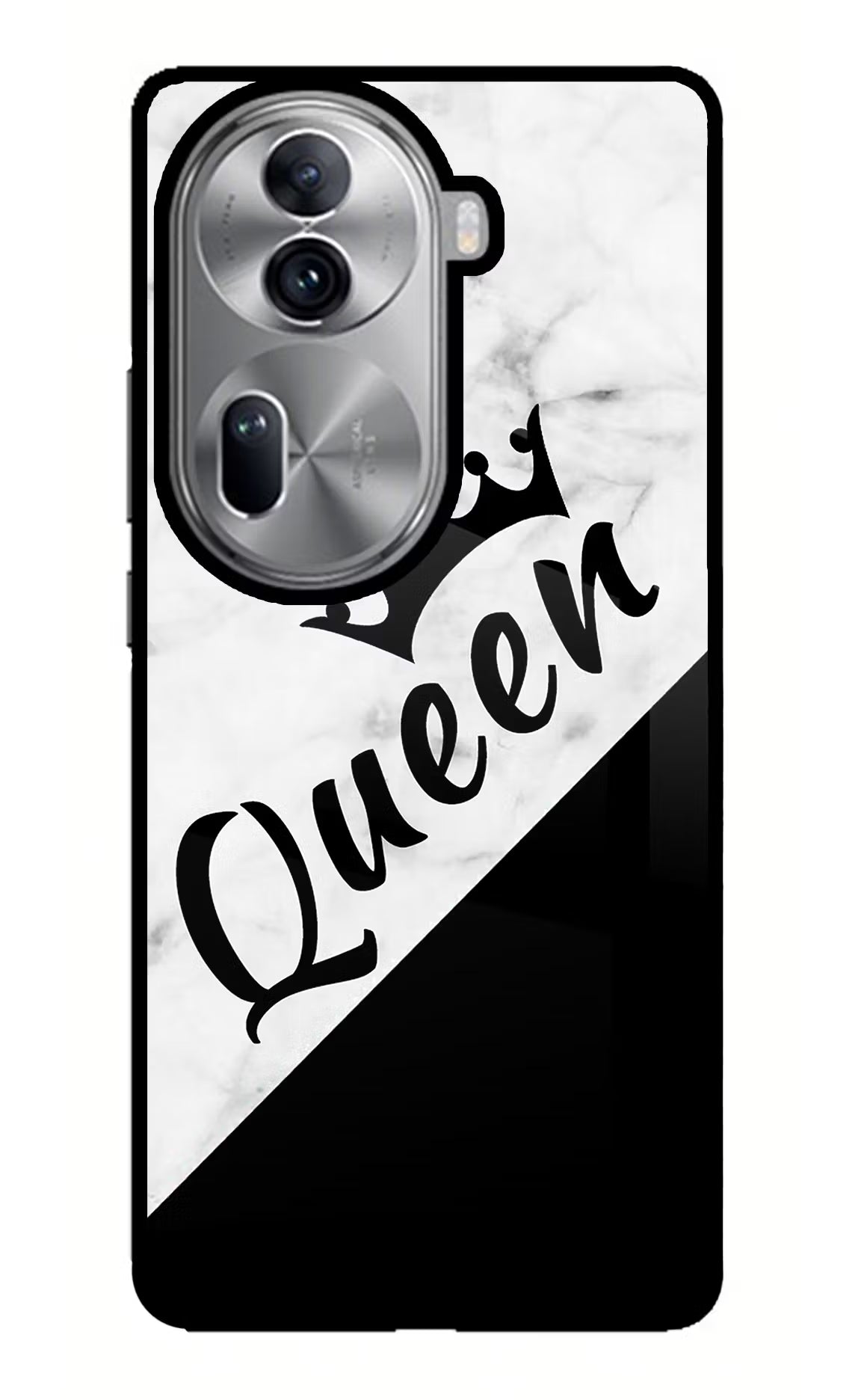 Queen Oppo Reno11 Pro 5G Glass Case - Queen Oppo Reno11 Pro 5G Glass Case Queen Oppo Reno11 Pro 5G Glass Case