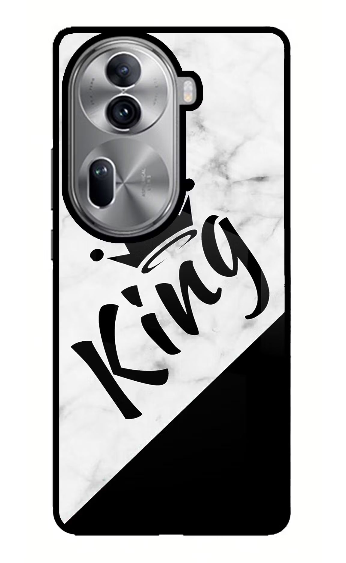 King Oppo Reno11 Pro 5G Glass Case - King Oppo Reno11 Pro 5G Glass Case King Oppo Reno11 Pro 5G Glass Case