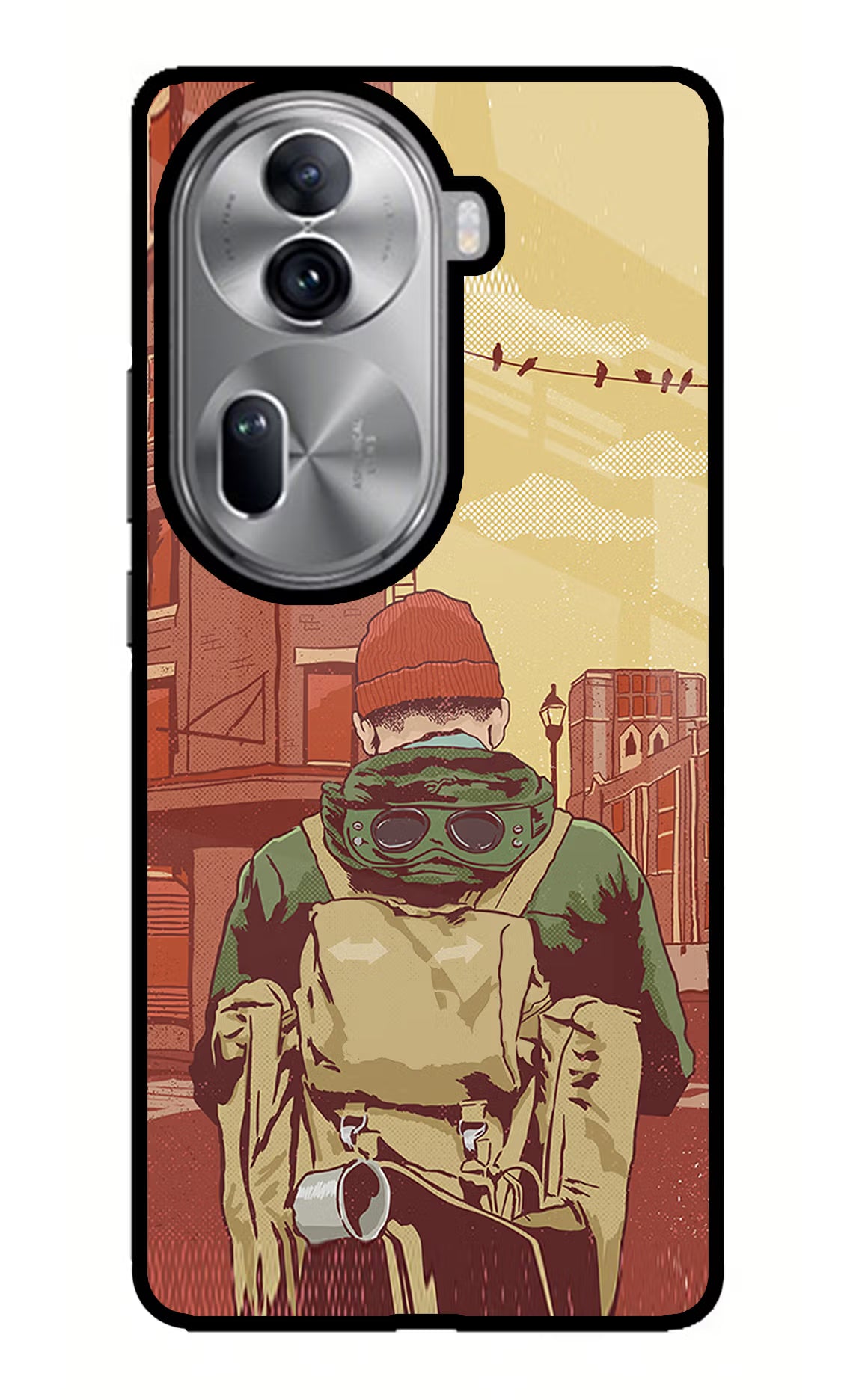 Adventurous Oppo Reno11 Pro 5G Glass Case - Adventurous Oppo Reno11 Pro 5G Glass Case Adventurous Oppo Reno11 Pro 5G Glass Case