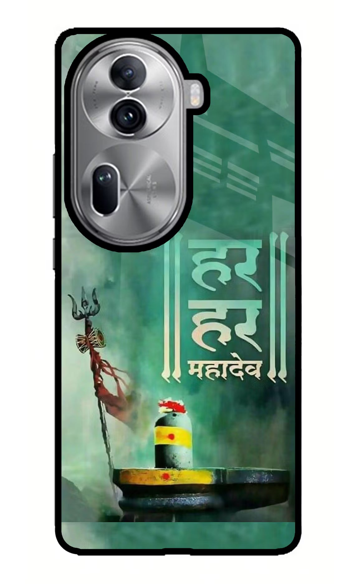 Har Har Mahadev Shivling Oppo Reno11 Pro 5G Glass Case - Har Har Mahadev Shivling Oppo Reno11 Pro 5G Glass Case Har Har Mahadev Shivling Oppo Reno11 Pro 5G Glass Case