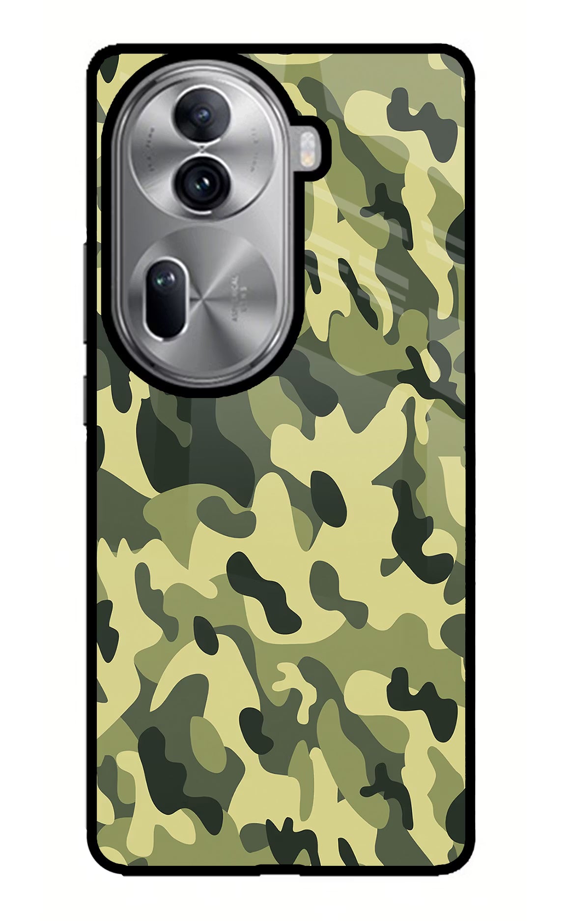 Camouflage Oppo Reno11 Pro 5G Glass Case - Camouflage Oppo Reno11 Pro 5G Glass Case Camouflage Oppo Reno11 Pro 5G Glass Case