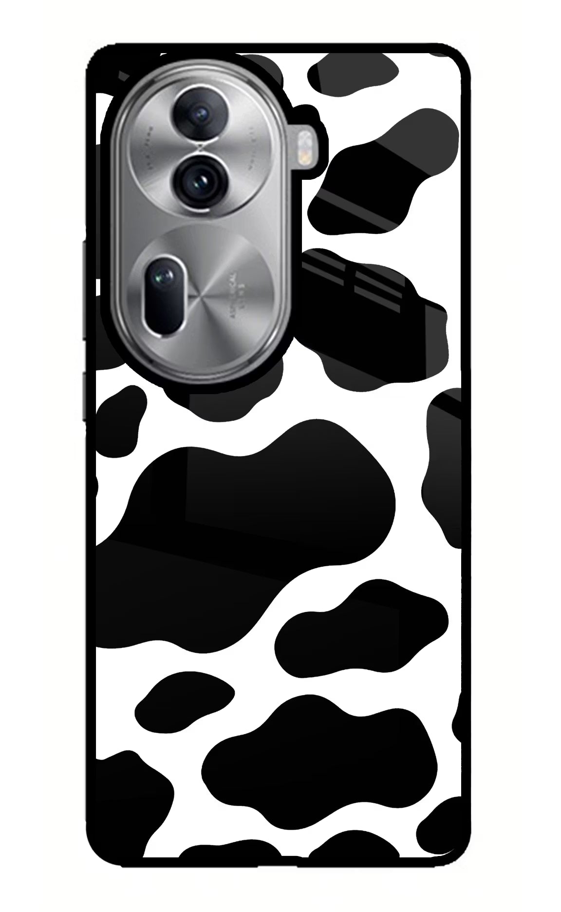 Cow Spots Oppo Reno11 Pro 5G Glass Case - Cow Spots Oppo Reno11 Pro 5G Glass Case Cow Spots Oppo Reno11 Pro 5G Glass Case