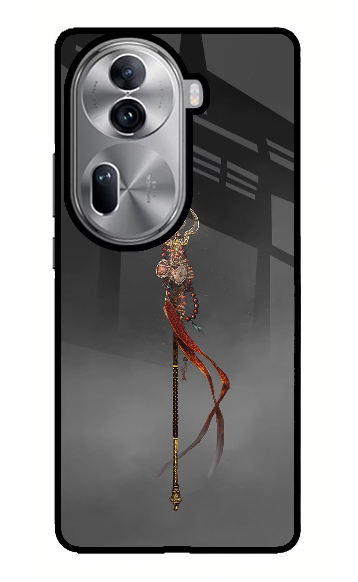 Shiv Trishul Oppo Reno11 Pro 5G Glass Case - Shiv Trishul Oppo Reno11 Pro 5G Glass Case Shiv Trishul Oppo Reno11 Pro 5G Glass Case
