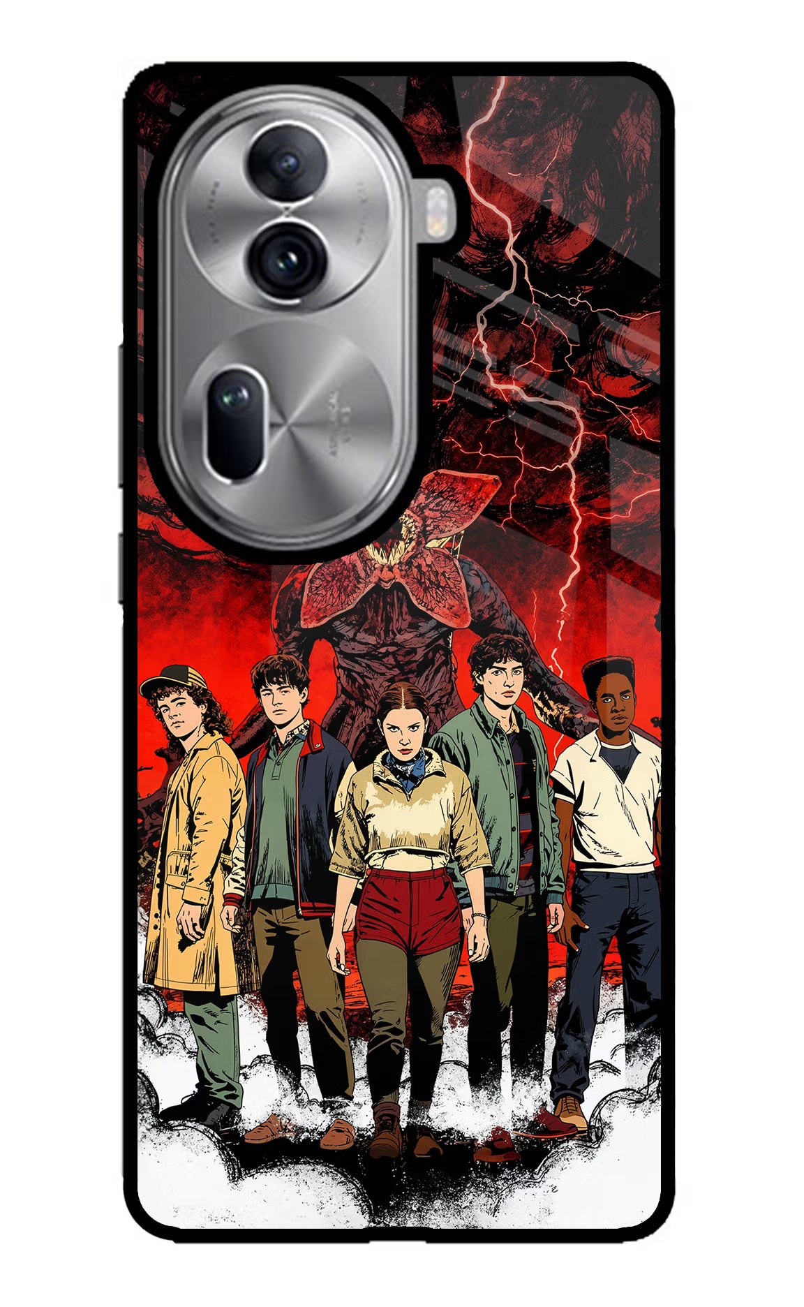 Ordinary Things Characters Oppo Reno11 Pro 5G Glass Case - Ordinary Things Characters Oppo Reno11 Pro 5G Glass Case Ordinary Things Characters Oppo Reno11 Pro 5G Glass Case