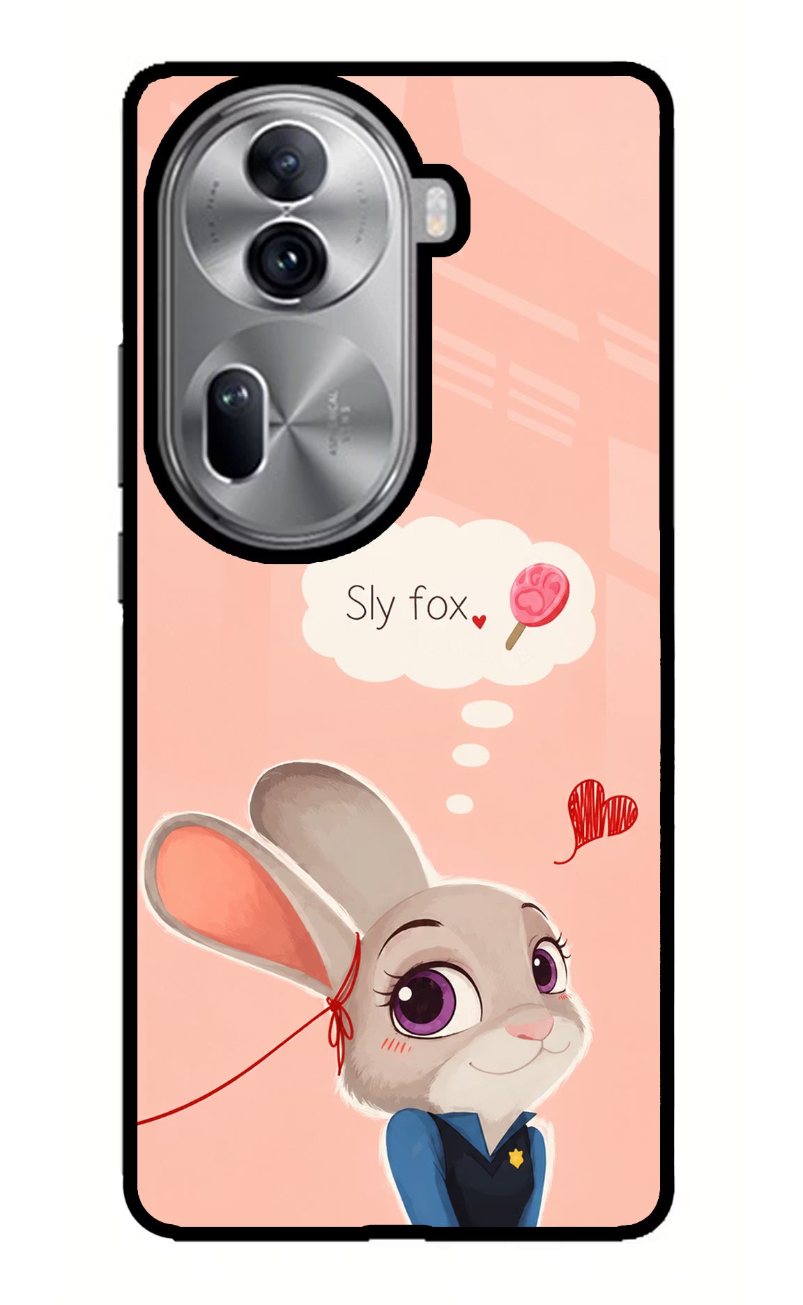 Judy Charm Oppo Reno11 Pro 5G Glass Case - Judy Charm Oppo Reno11 Pro 5G Glass Case Judy Charm Oppo Reno11 Pro 5G Glass Case
