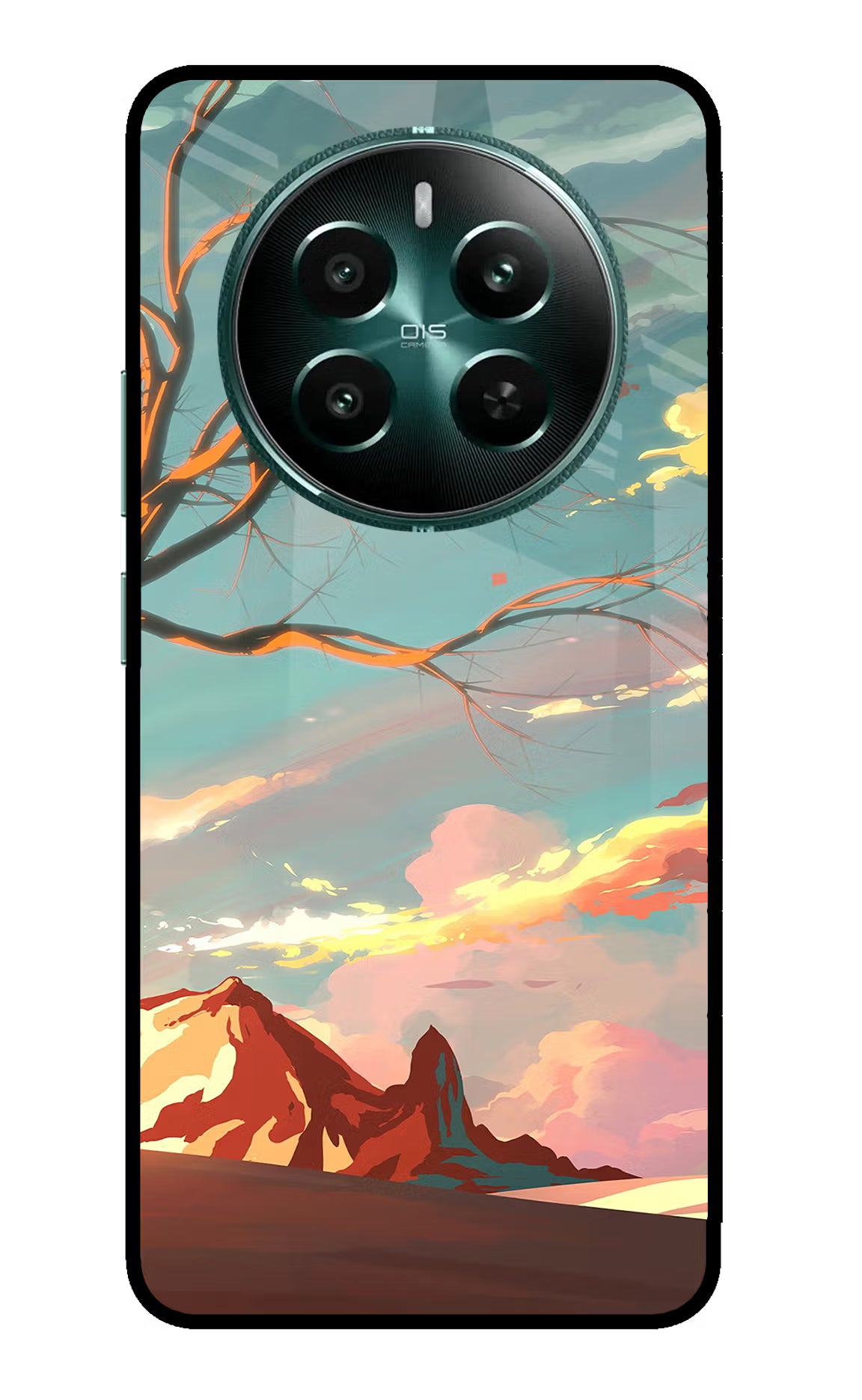 Scenery Realme 12+ 5G Back Cover - Scenery Realme 12+ 5G Glass Case Back Cover by Casekaro Scenery Realme 12+ 5G Glass Case Back Cover by Casekaro