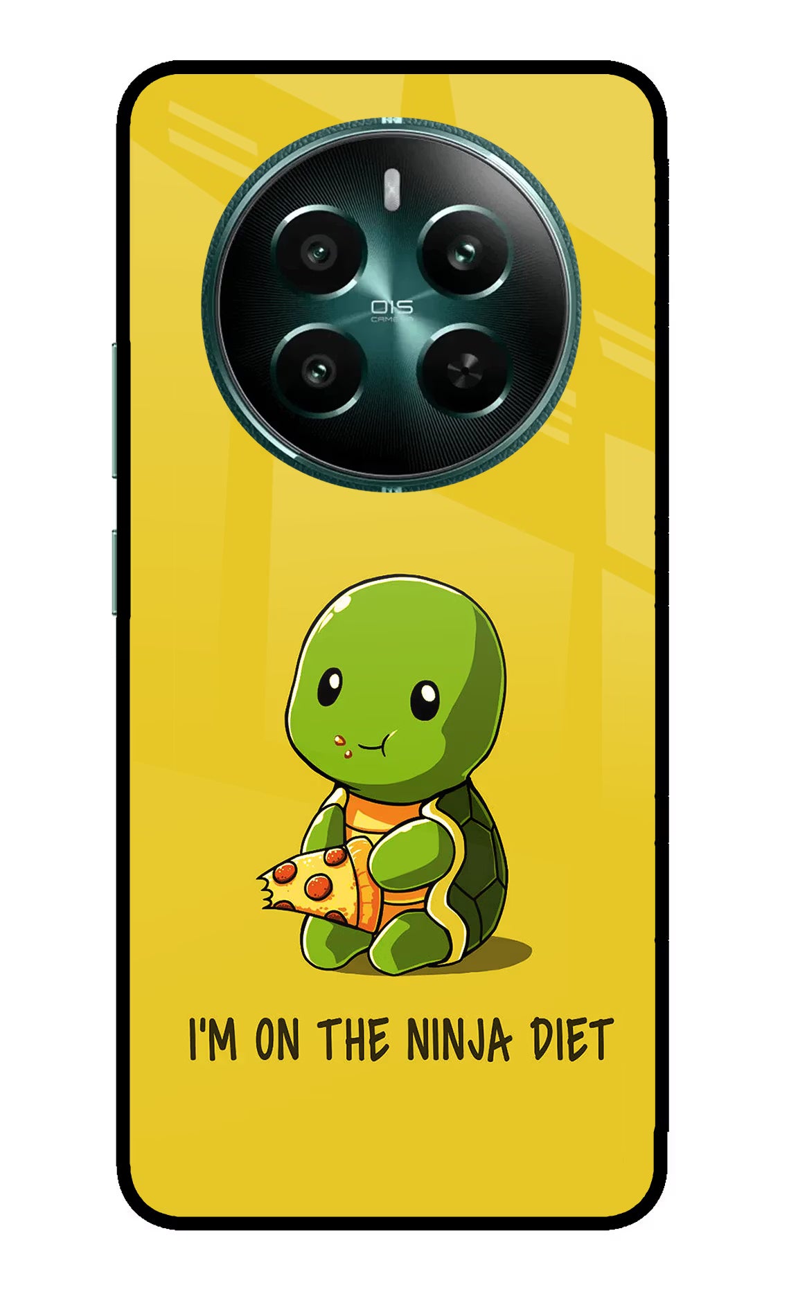 I'm on Ninja Diet Realme 12+ 5G Back Cover - I'm on Ninja Diet Realme 12+ 5G Glass Case Back Cover by Casekaro I'm on Ninja Diet Realme 12+ 5G Glass Case Back Cover by Casekaro