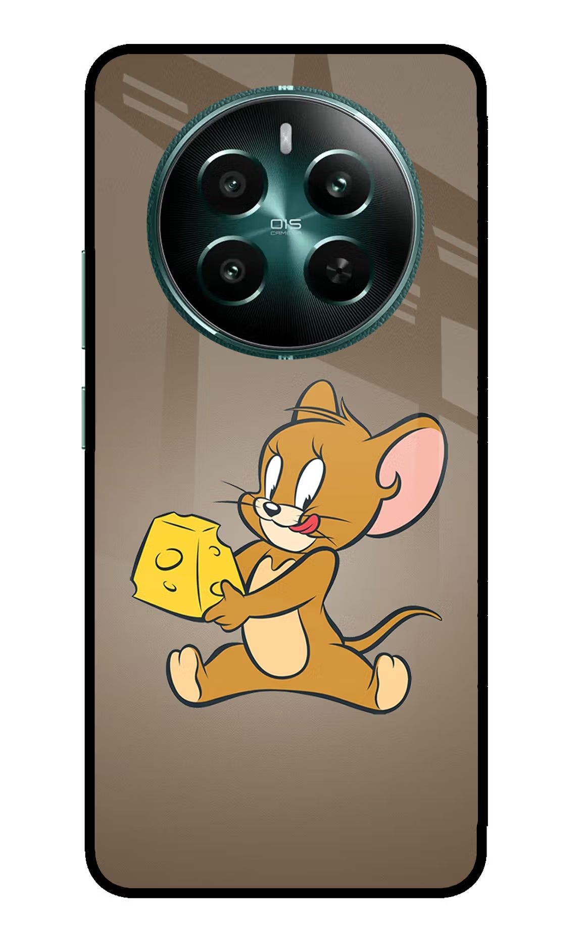 Jerry Realme 12+ 5G Glass Case - Jerry Realme 12+ 5G Glass Case Jerry Realme 12+ 5G Glass Case
