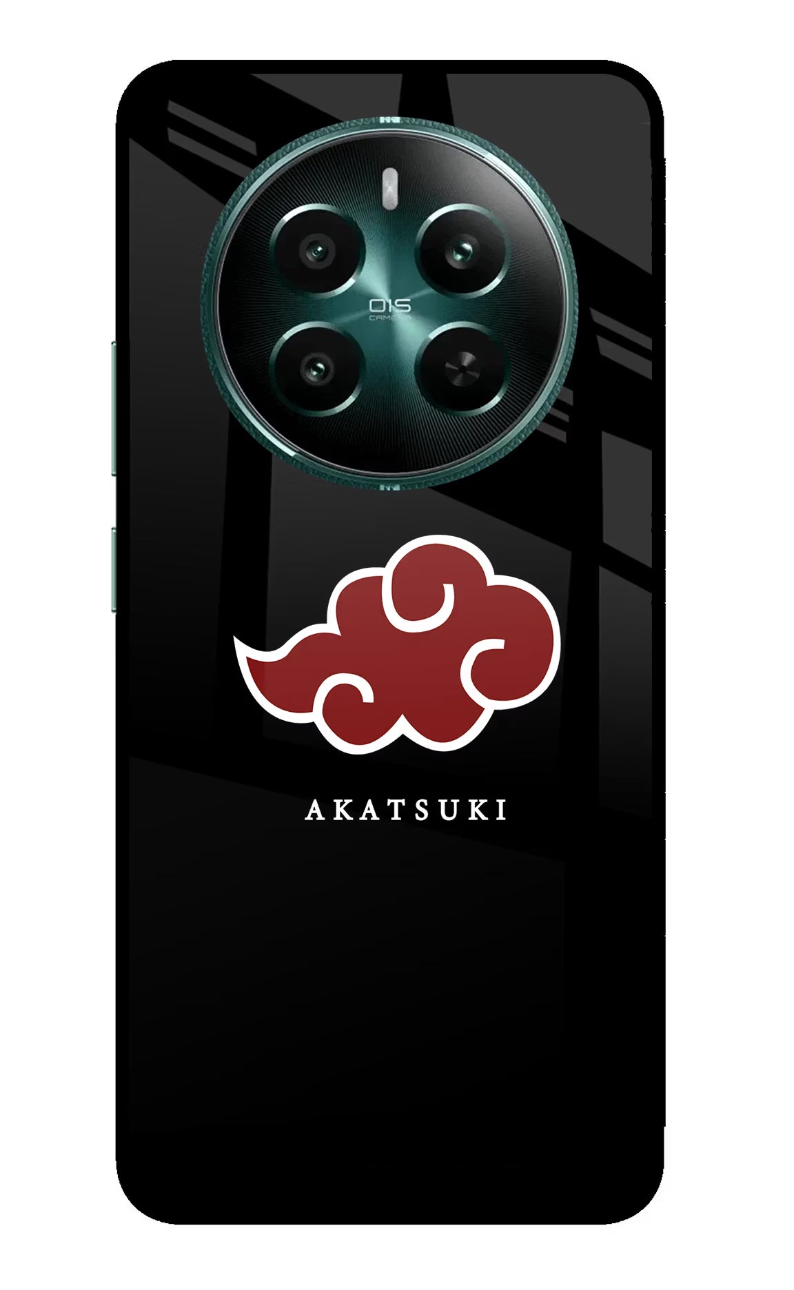 Akatsuki Realme 12+ 5G Back Cover - Akatsuki Realme 12+ 5G Glass Case Back Cover by Casekaro Akatsuki Realme 12+ 5G Glass Case Back Cover by Casekaro
