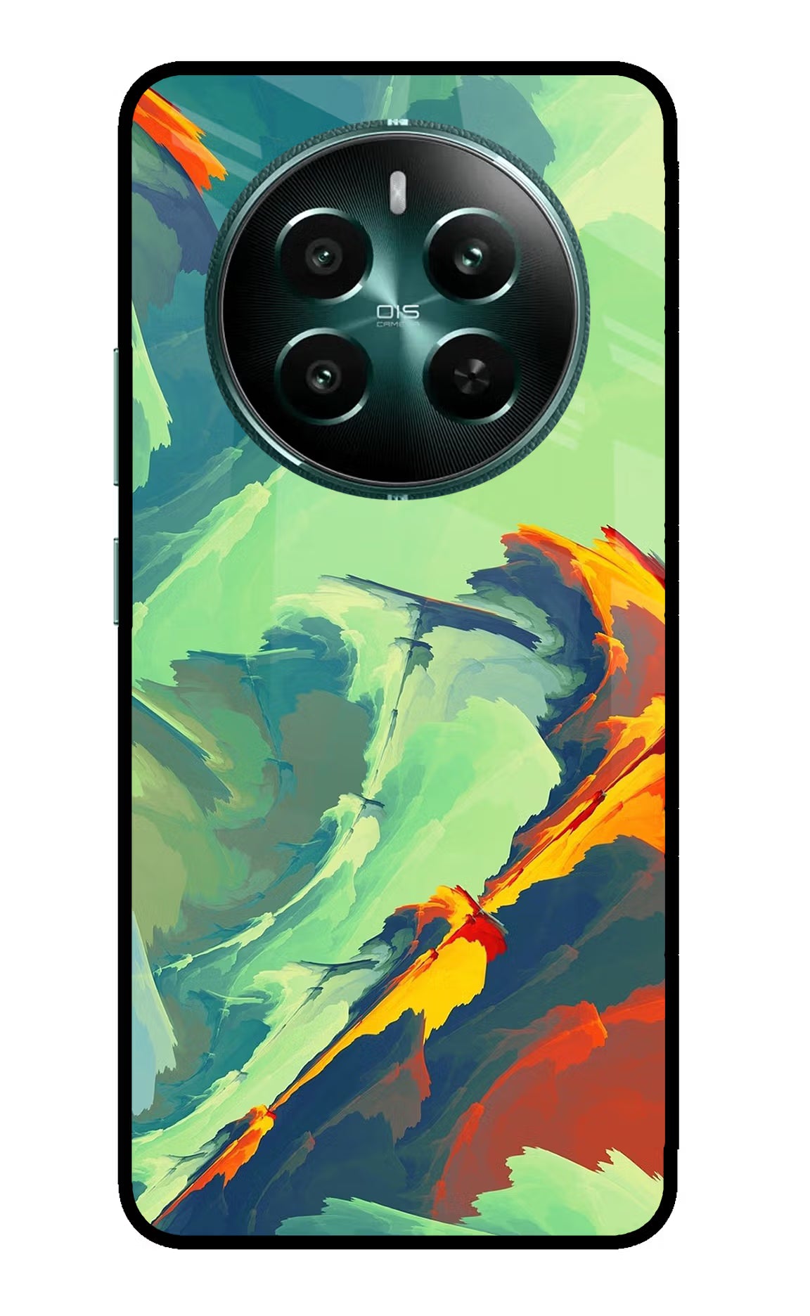 Paint Art Realme 12+ 5G Glass Case - Paint Art Realme 12+ 5G Glass Case Paint Art Realme 12+ 5G Glass Case