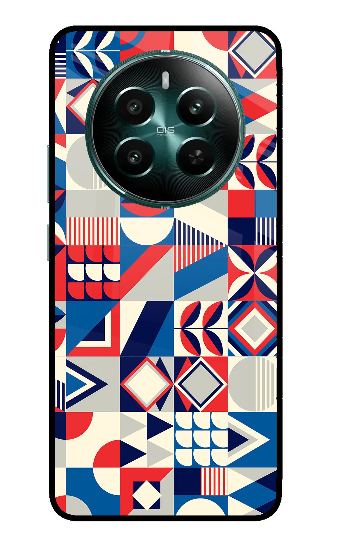 Colorful Pattern Realme 12+ 5G Glass Case - Colorful Pattern Realme 12+ 5G Glass Case Colorful Pattern Realme 12+ 5G Glass Case