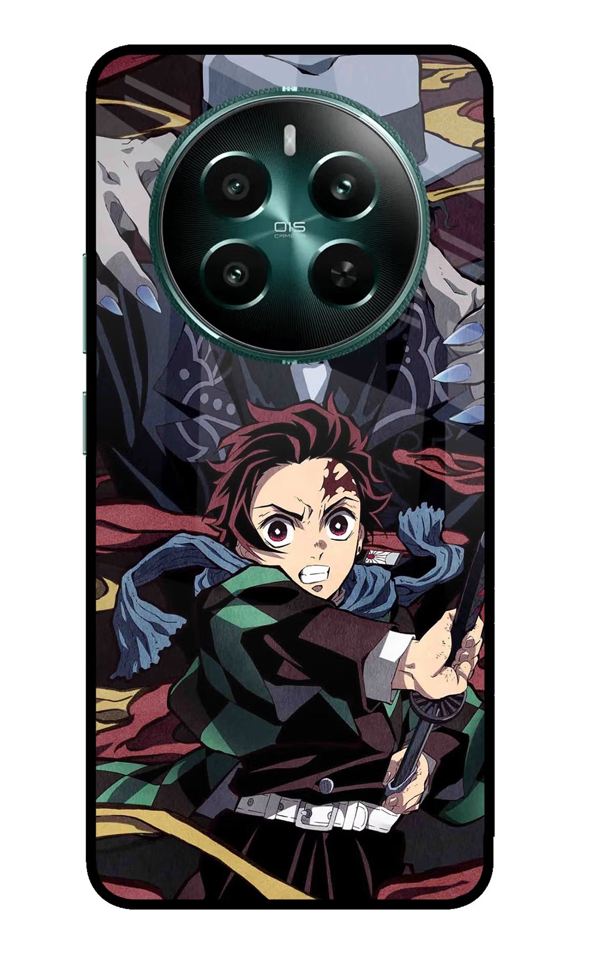 Demon Slayer Realme 12+ 5G Glass Case - Demon Slayer Realme 12+ 5G Glass Case Demon Slayer Realme 12+ 5G Glass Case