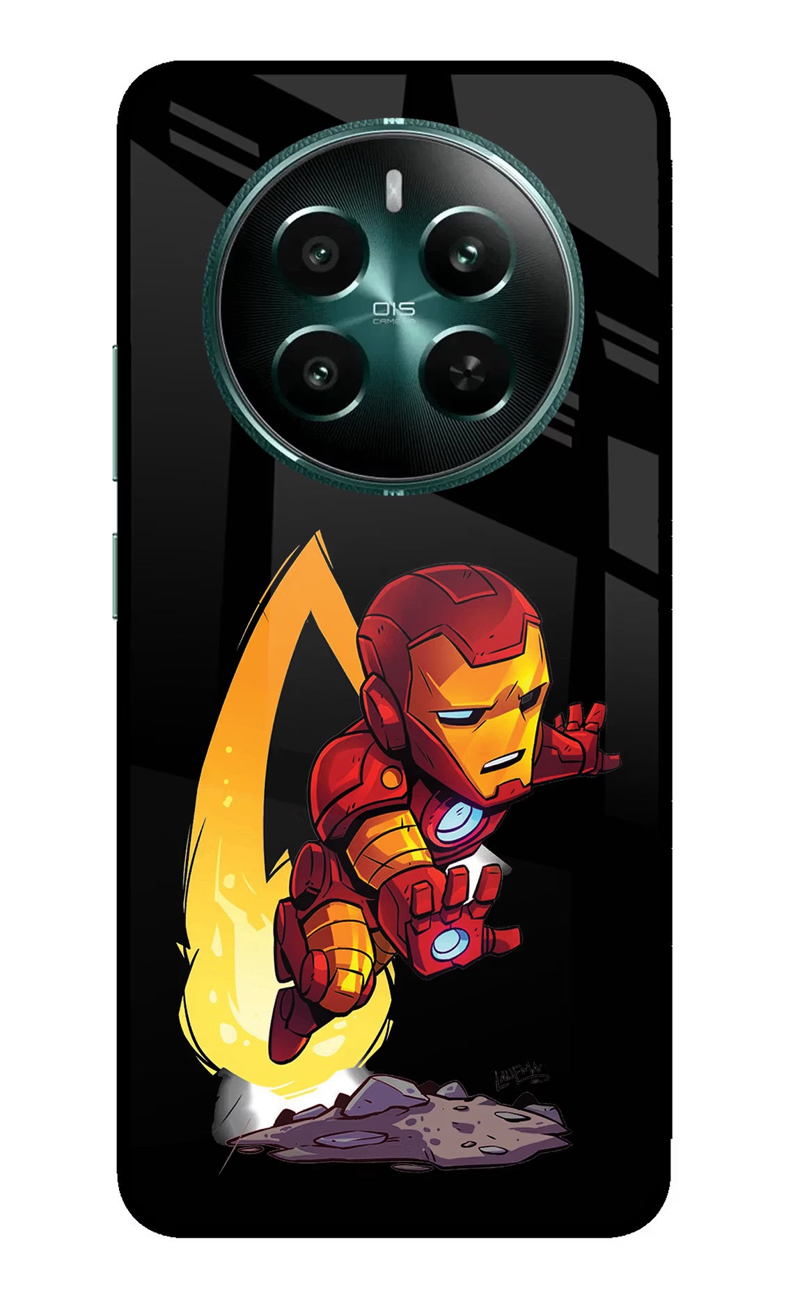 IronMan Realme 12+ 5G Glass Case - IronMan Realme 12+ 5G Glass Case IronMan Realme 12+ 5G Glass Case
