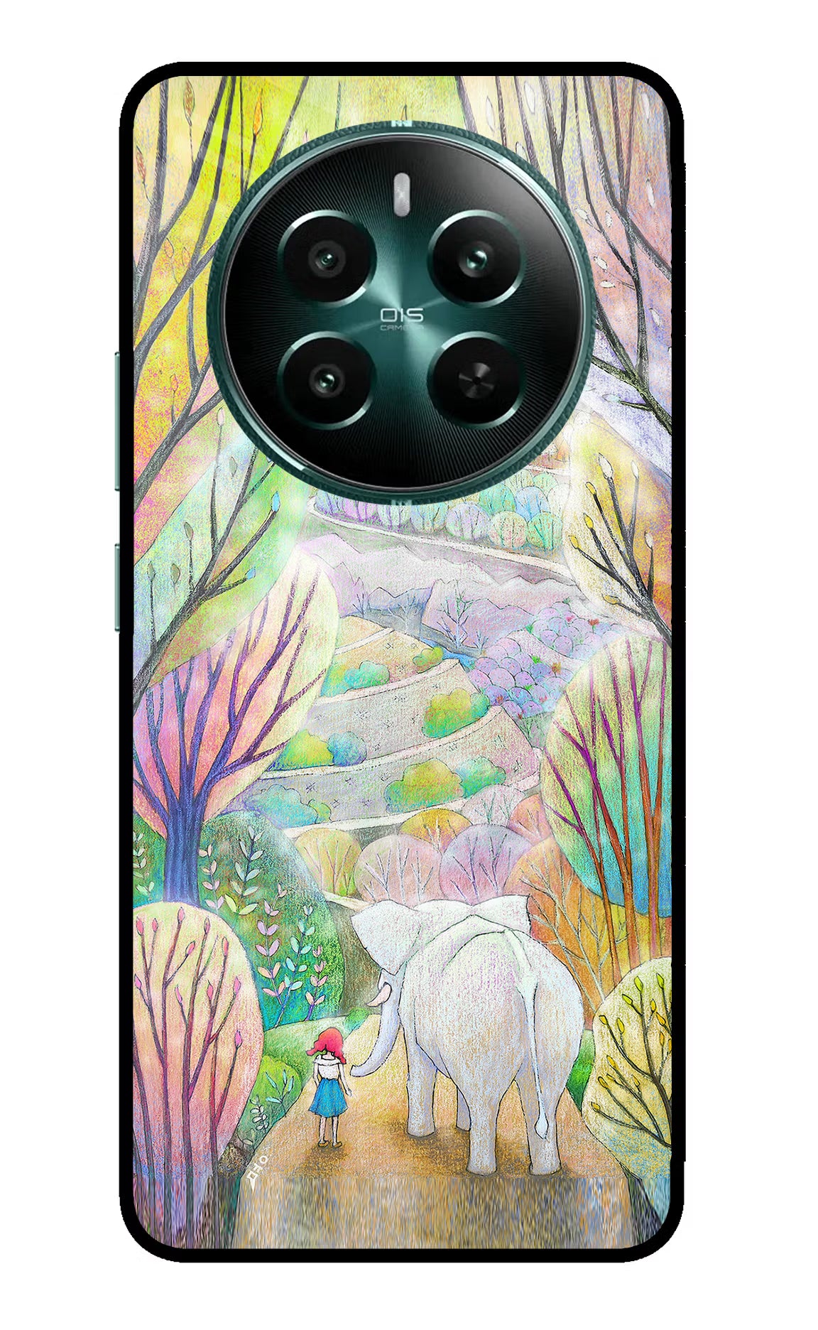 Nature Painting Realme 12+ 5G Glass Case - Nature Painting Realme 12+ 5G Glass Case Nature Painting Realme 12+ 5G Glass Case