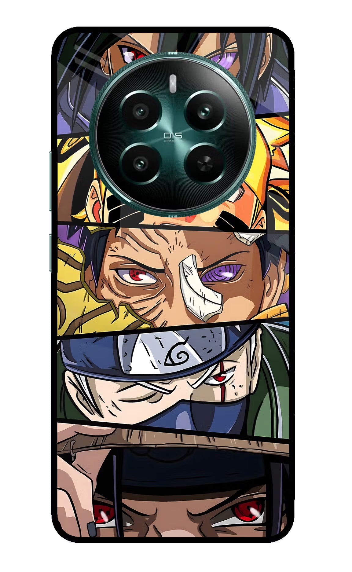 Naruto Character Realme 12+ 5G Glass Case - Naruto Character Realme 12+ 5G Glass Case Naruto Character Realme 12+ 5G Glass Case