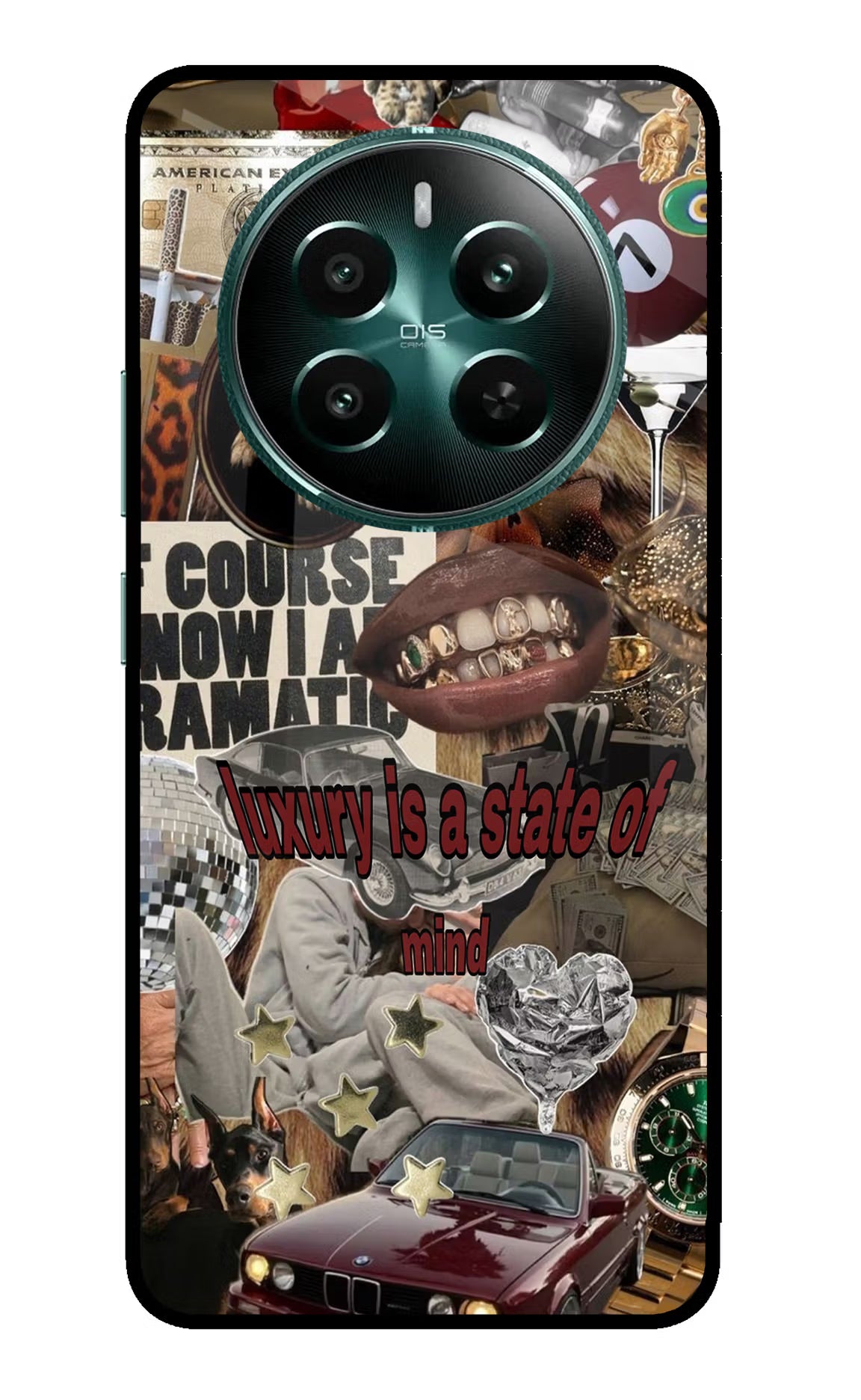 Luxury Realme 12+ 5G Glass Case - Luxury Realme 12+ 5G Glass Case Luxury Realme 12+ 5G Glass Case