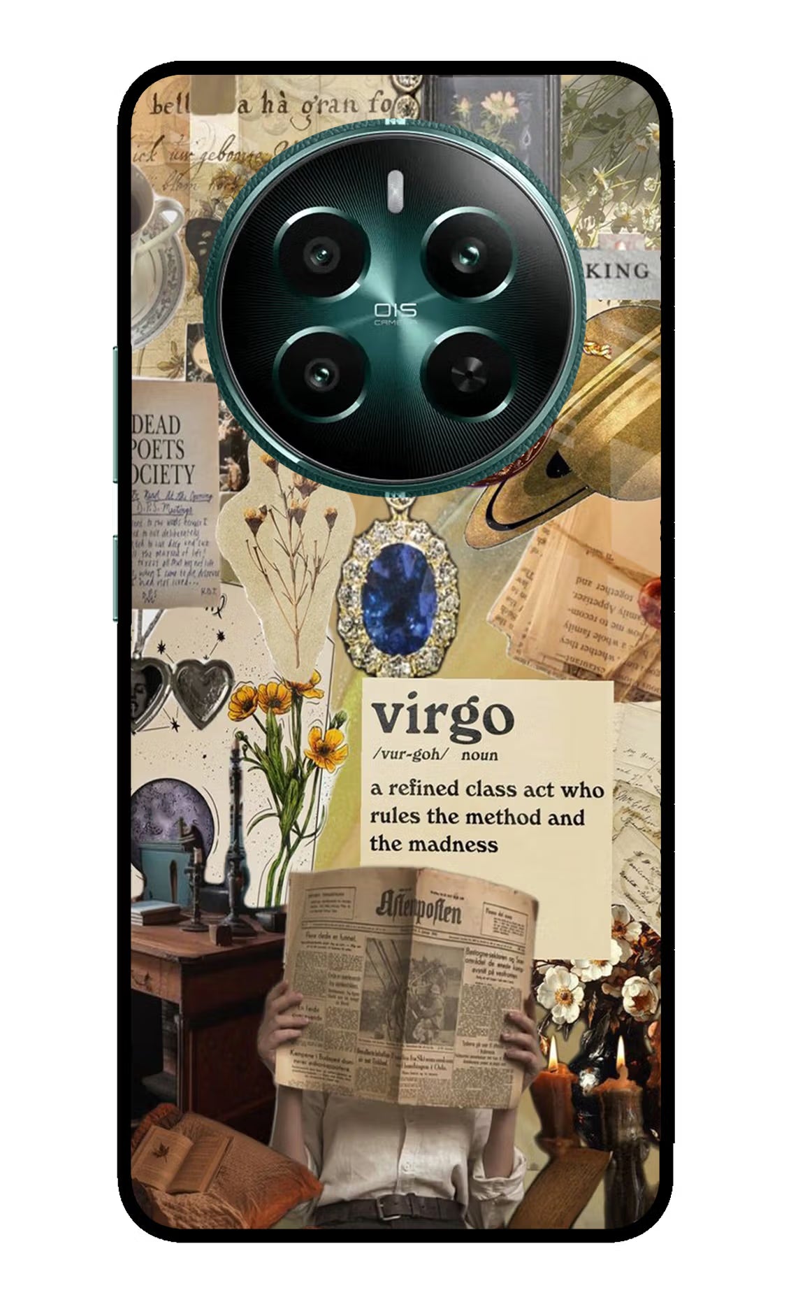 Virgo Zodiac Realme 12+ 5G Glass Case - Virgo Zodiac Realme 12+ 5G Glass Case Virgo Zodiac Realme 12+ 5G Glass Case
