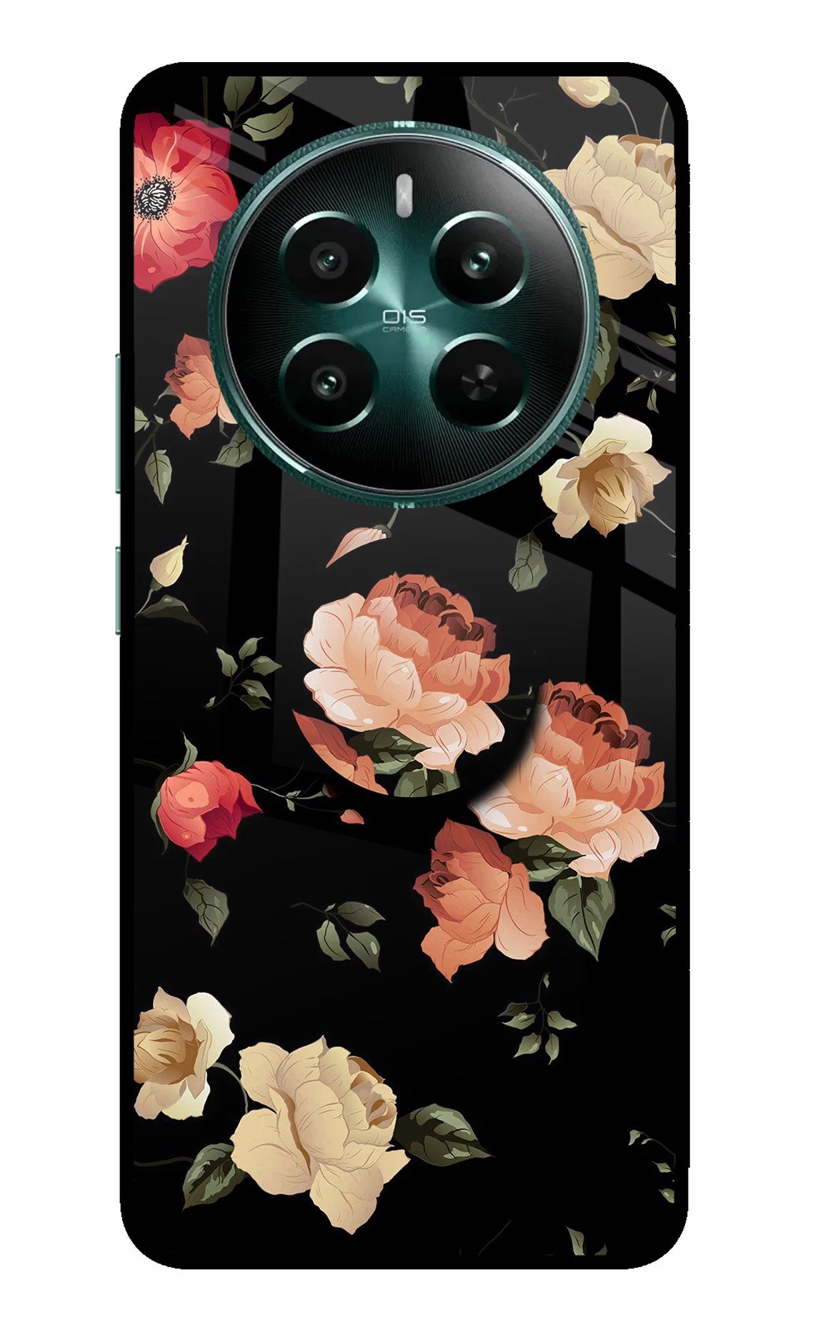 Flowers Realme 12+ 5G Pop Case - Flowers Realme 12+ 5G Pop Case by Casekaro Flowers Realme 12+ 5G Pop Case by Casekaro