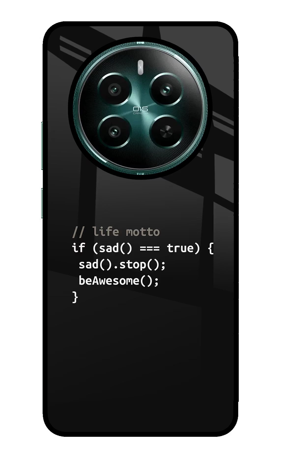 Life Motto Code Realme P1 5G Glass Case - Life Motto Code Realme P1 5G Glass Case Life Motto Code Realme P1 5G Glass Case