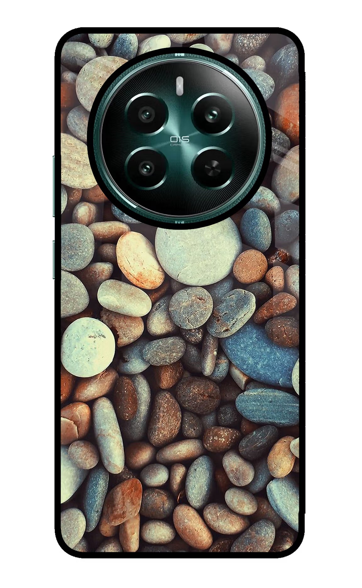 Pebble Realme P1 5G Back Cover - Pebble Realme P1 5G Glass Case Back Cover by Casekaro Pebble Realme P1 5G Glass Case Back Cover by Casekaro