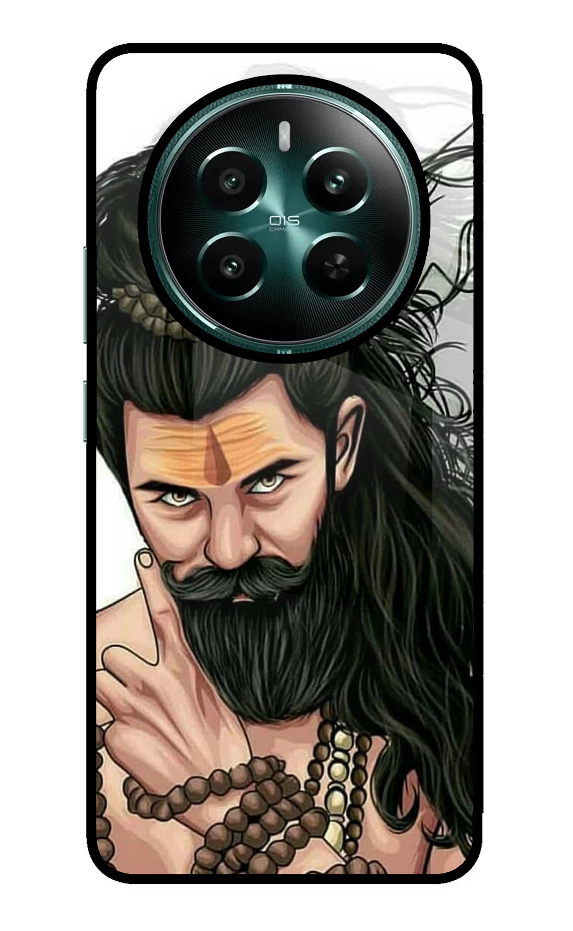 Mahadev Realme P1 5G Back Cover - Mahadev Realme P1 5G Glass Case Back Cover by Casekaro Mahadev Realme P1 5G Glass Case Back Cover by Casekaro