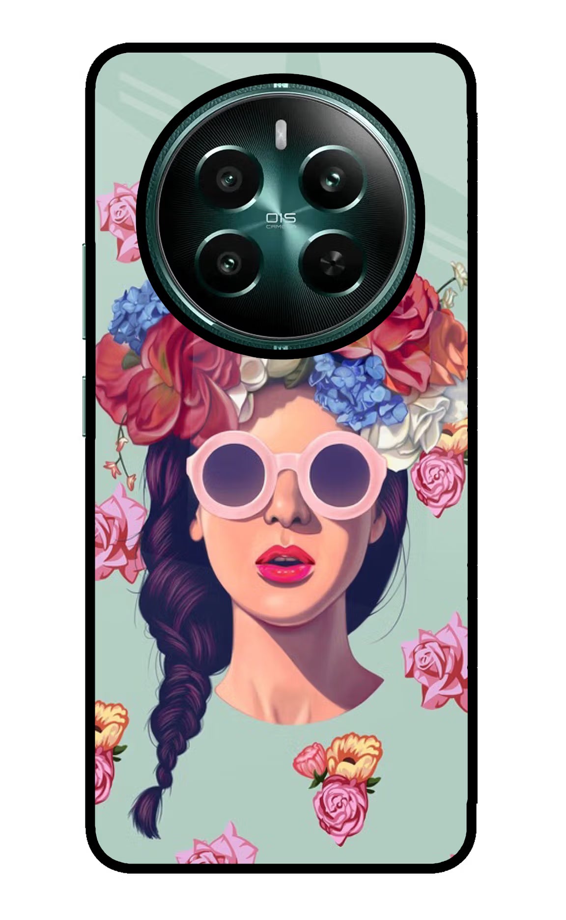 Pretty Girl Realme P1 5G Back Cover - Pretty Girl Realme P1 5G Glass Case Back Cover by Casekaro Pretty Girl Realme P1 5G Glass Case Back Cover by Casekaro