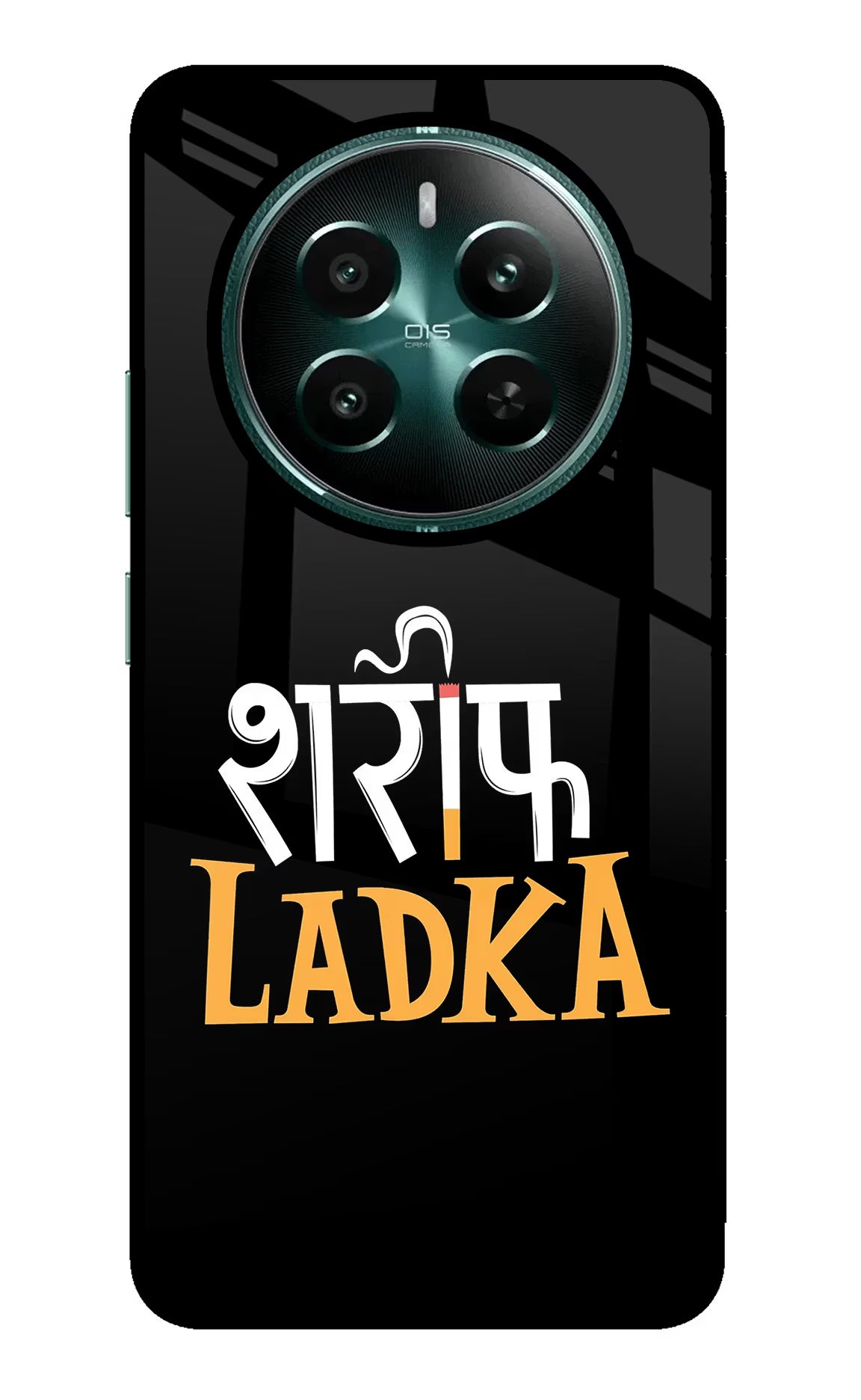 Shareef Ladka Realme P1 5G Back Cover - Shareef Ladka Realme P1 5G Glass Case Back Cover by Casekaro Shareef Ladka Realme P1 5G Glass Case Back Cover by Casekaro
