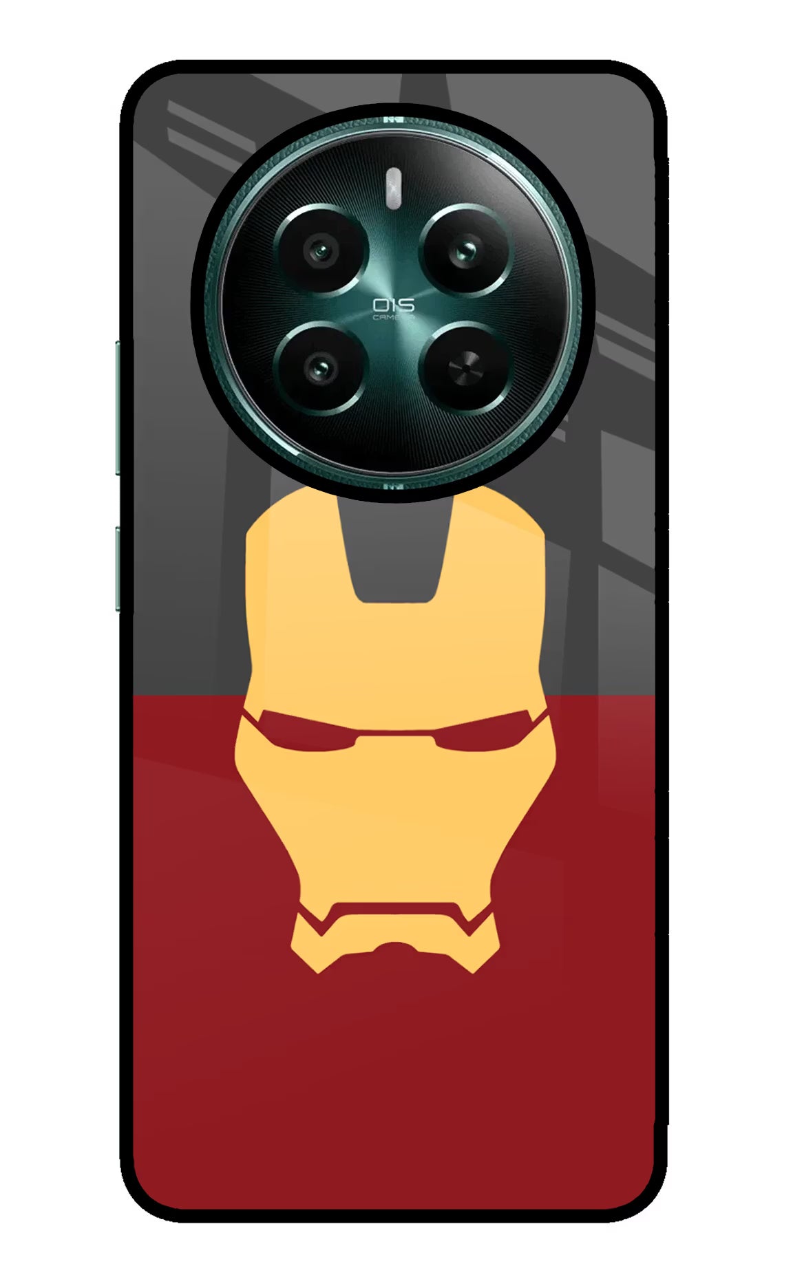 Ironman Realme P1 5G Back Cover - Ironman Realme P1 5G Glass Case Back Cover by Casekaro Ironman Realme P1 5G Glass Case Back Cover by Casekaro