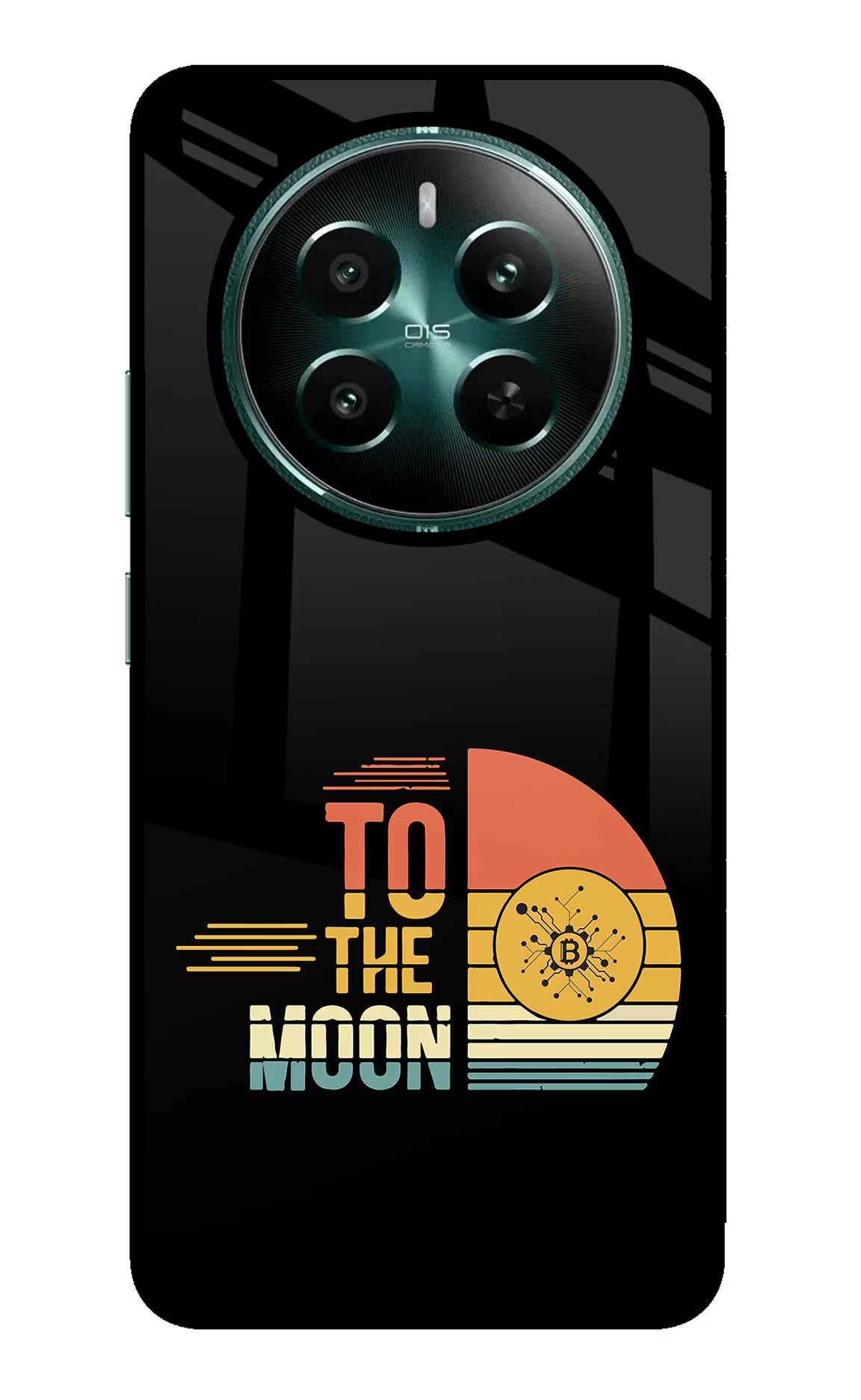 To the Moon Realme P1 5G Glass Case - To the Moon Realme P1 5G Glass Case To the Moon Realme P1 5G Glass Case