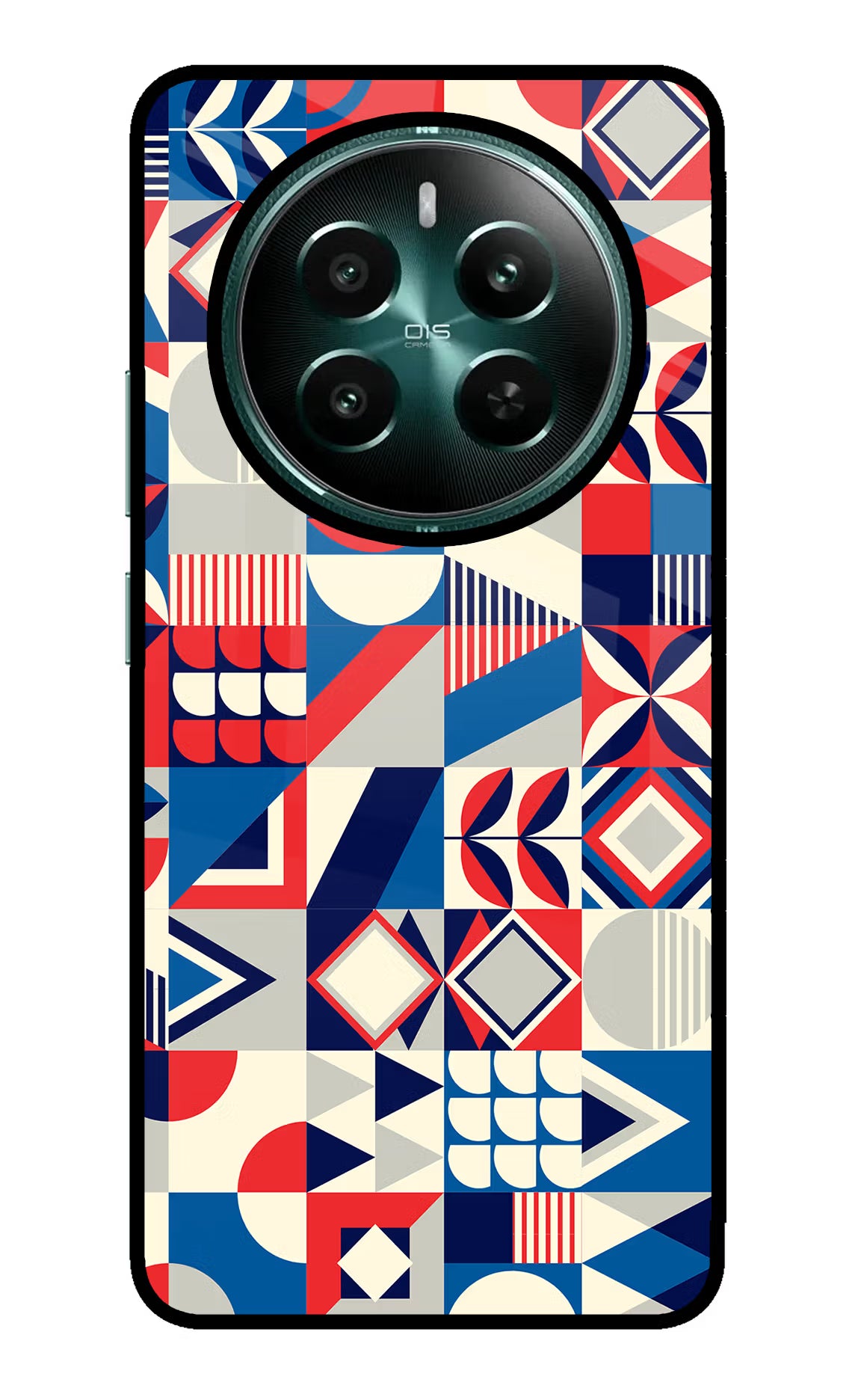 Colorful Pattern Realme P1 5G Back Cover - Colorful Pattern Realme P1 5G Glass Case Back Cover by Casekaro Colorful Pattern Realme P1 5G Glass Case Back Cover by Casekaro